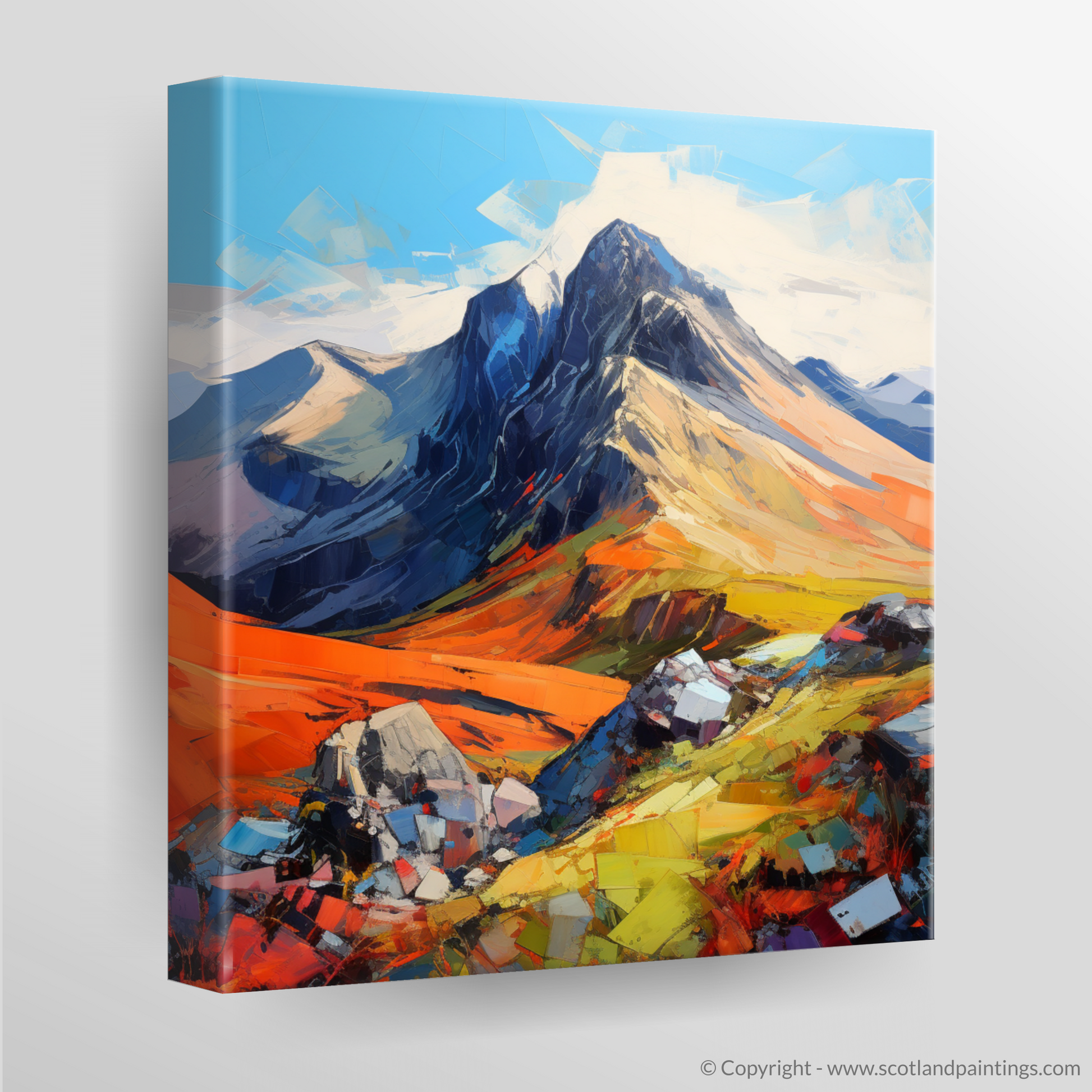 Canvas Print of The Cobbler, Arrochar Alps