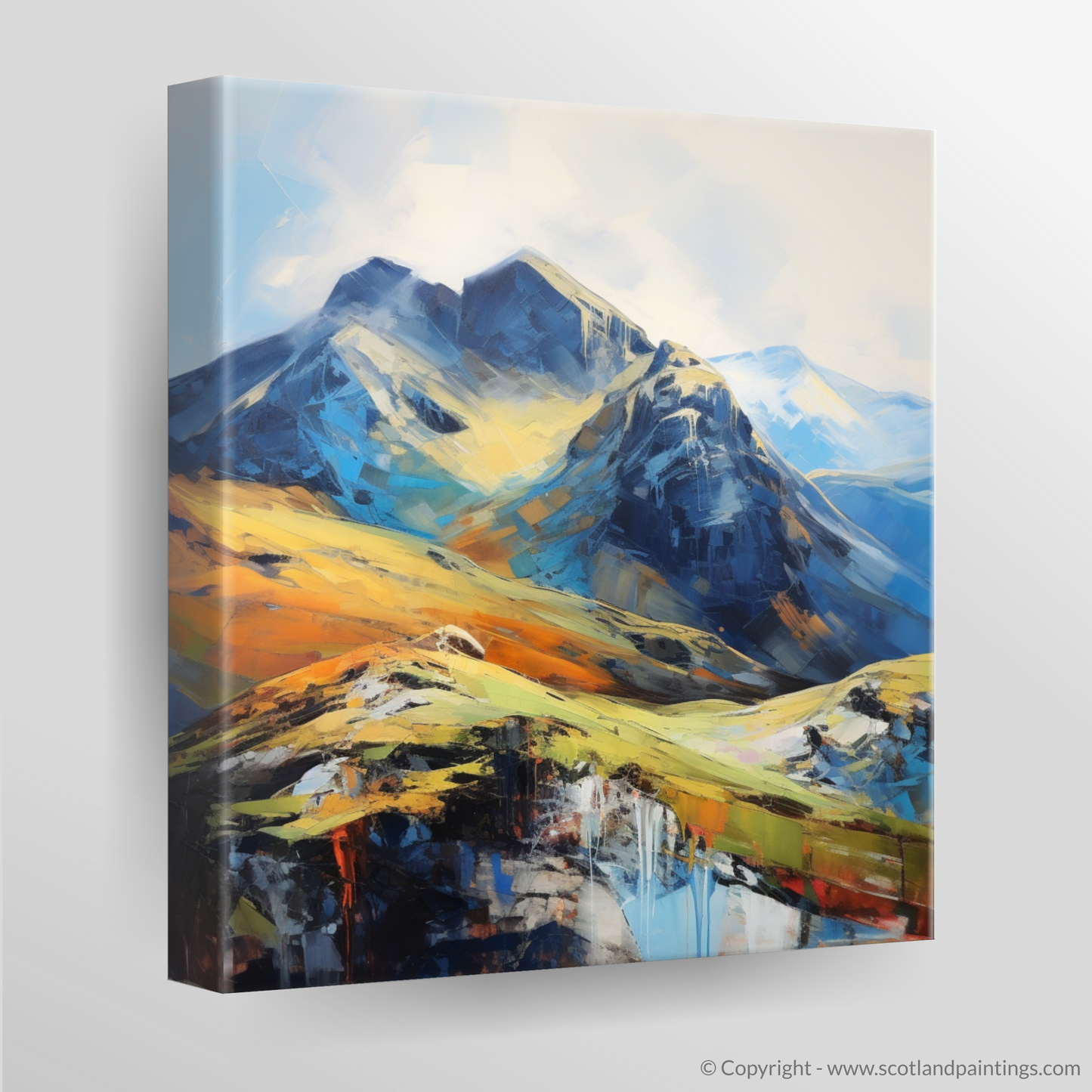 Canvas Print of The Cobbler, Arrochar Alps