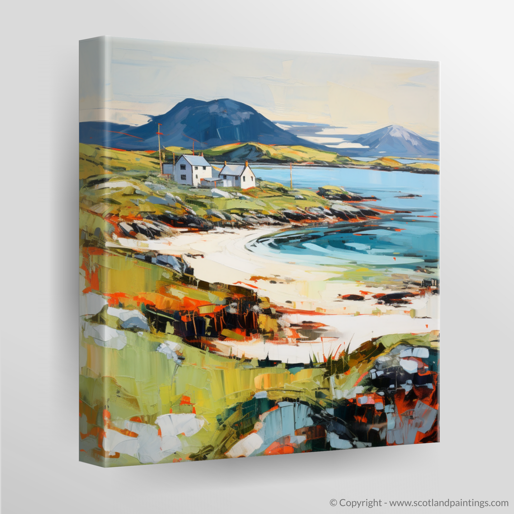 Canvas Print of Isle of Barra, Outer Hebrides