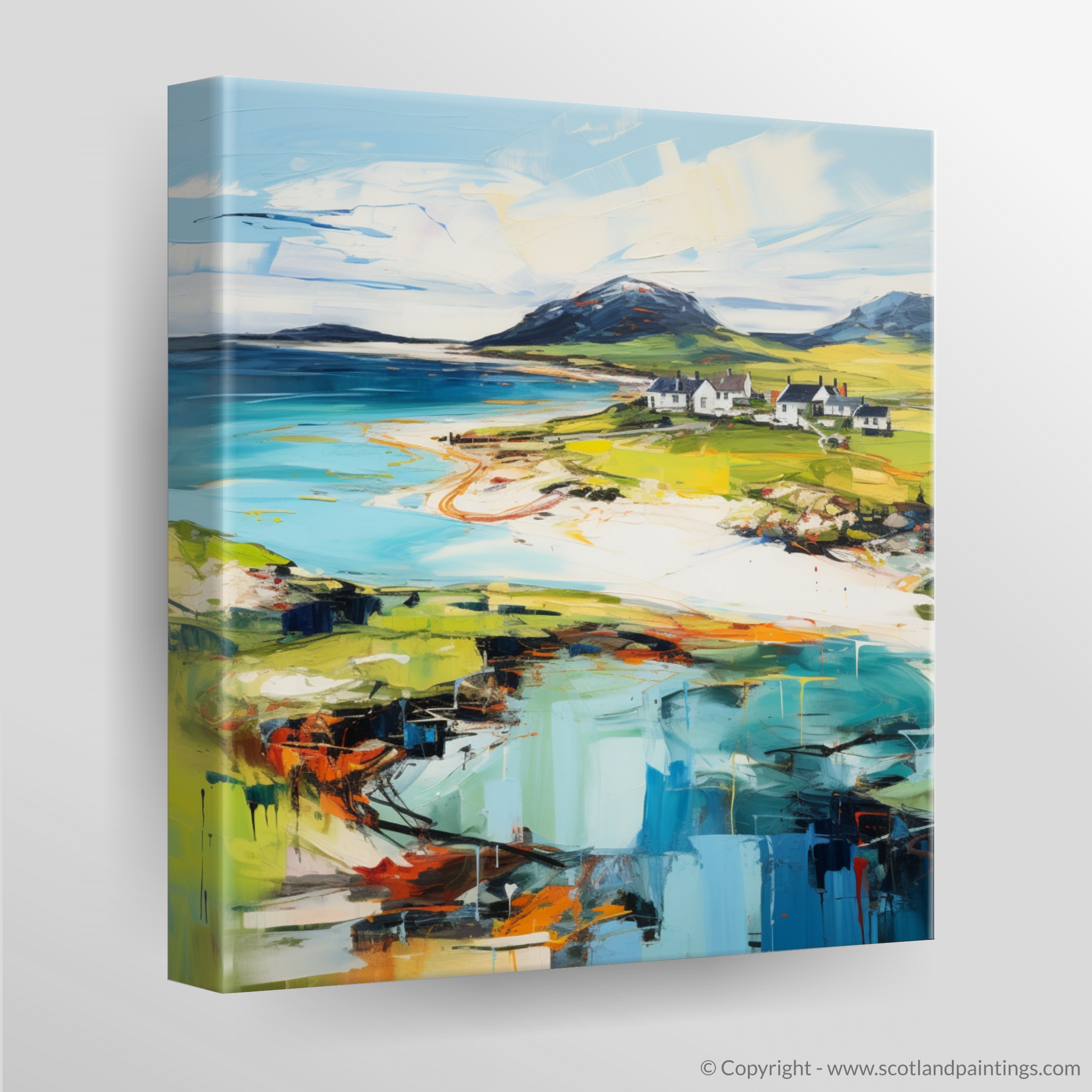 Canvas Print of Isle of Barra, Outer Hebrides