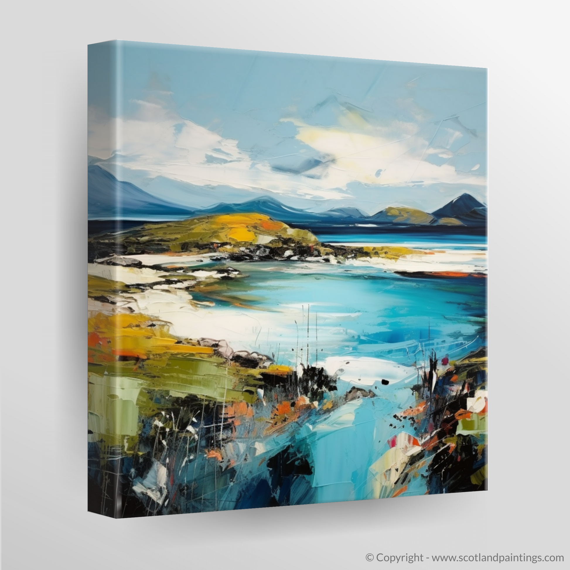 Canvas Print of Isle of Barra, Outer Hebrides