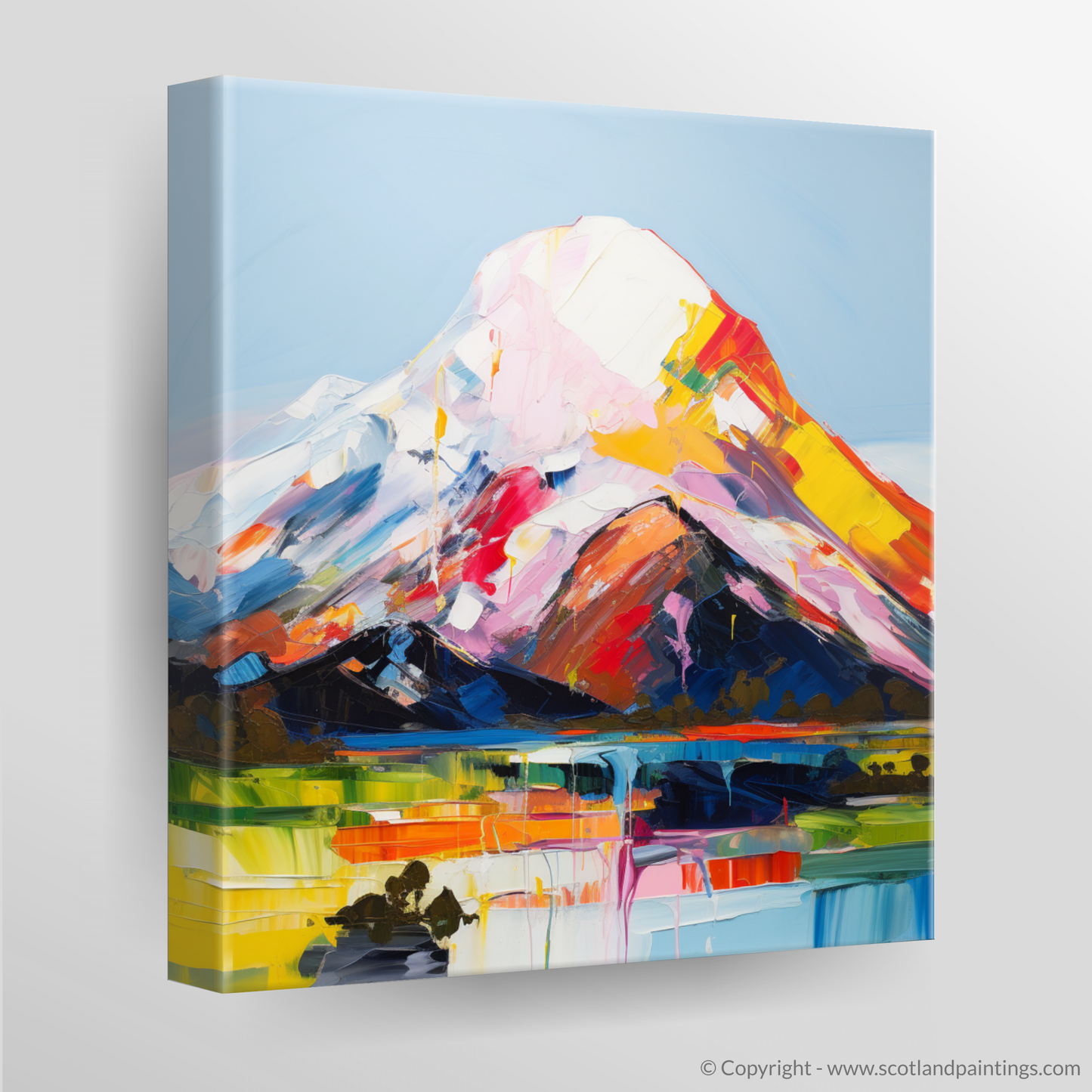 Canvas Print of Mount Keen