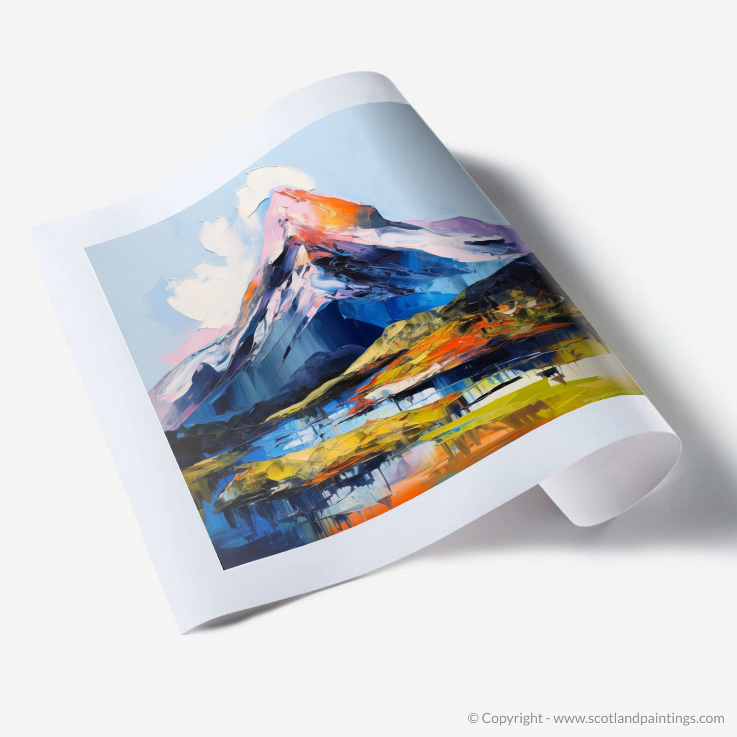 Art Print of Mount Keen