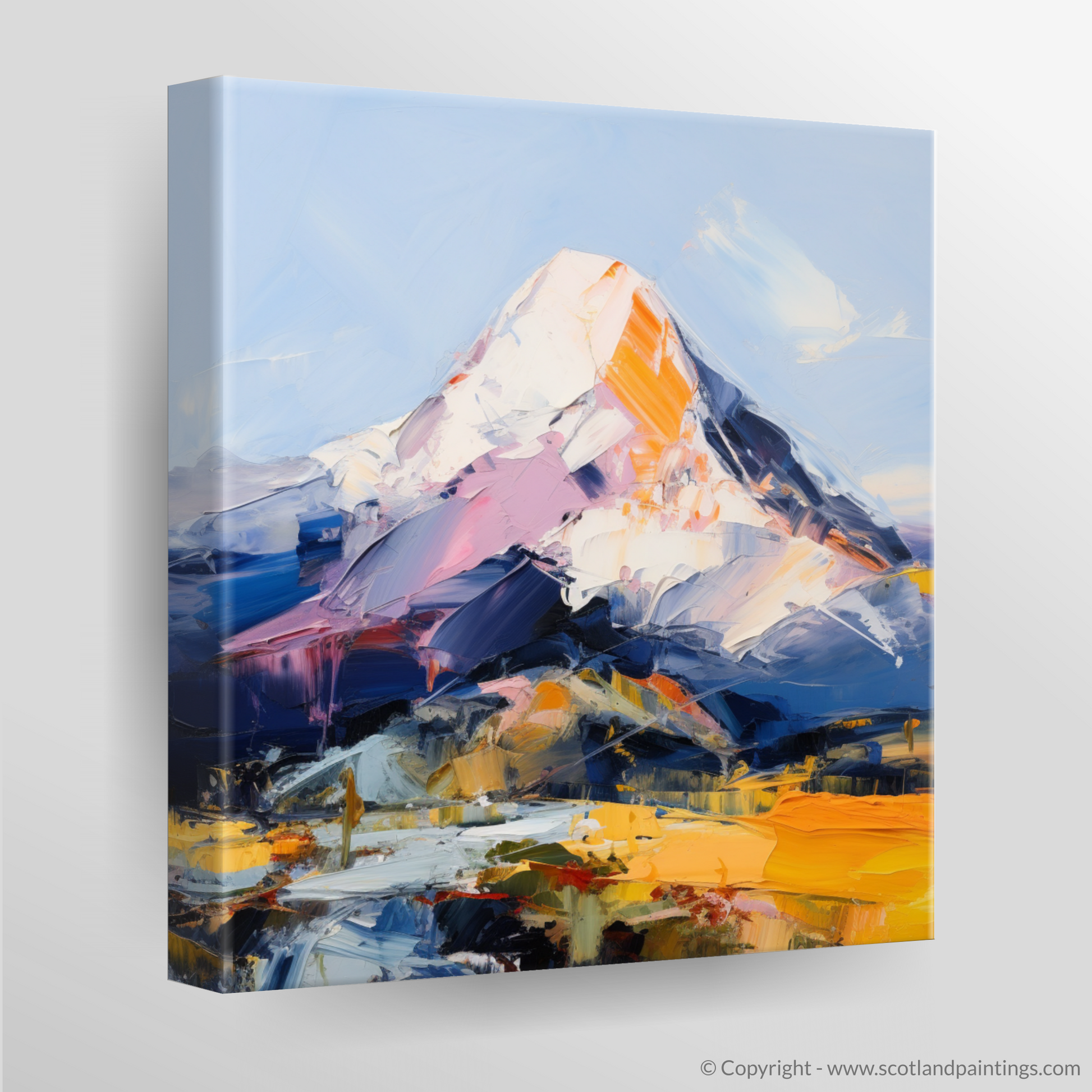 Canvas Print of Mount Keen