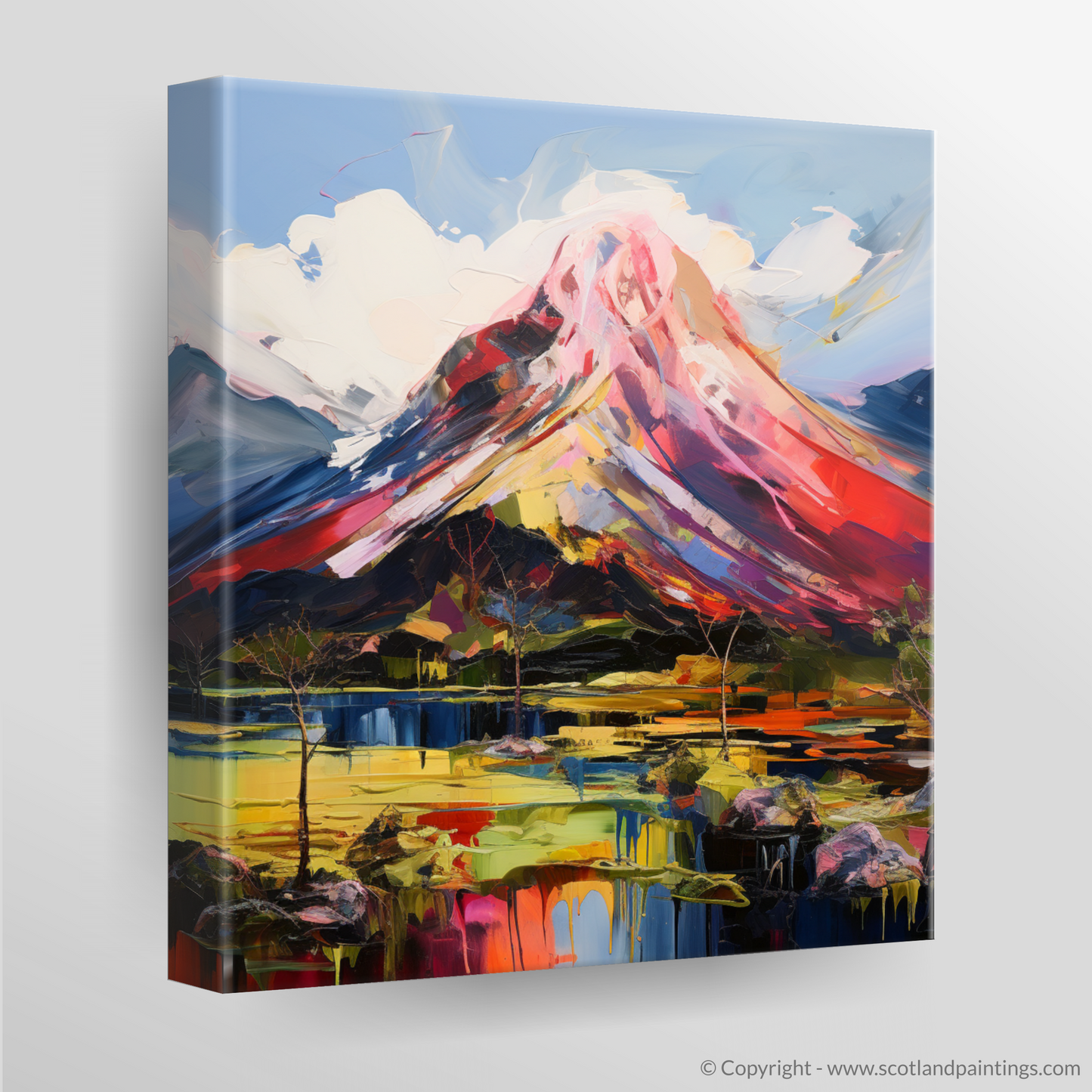 Canvas Print of Ben Lomond