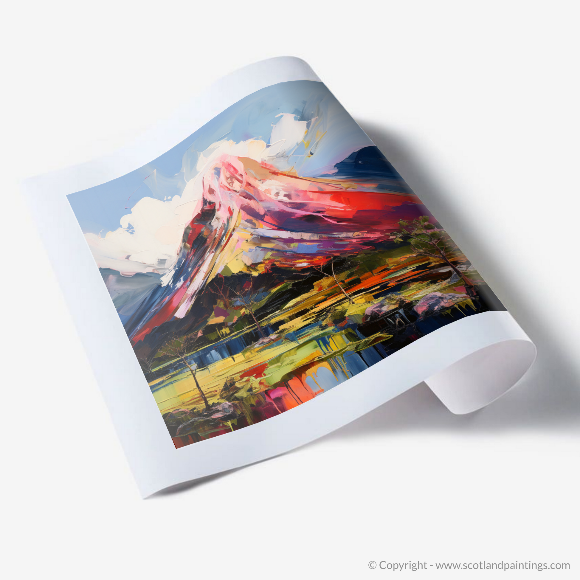 Art Print of Ben Lomond