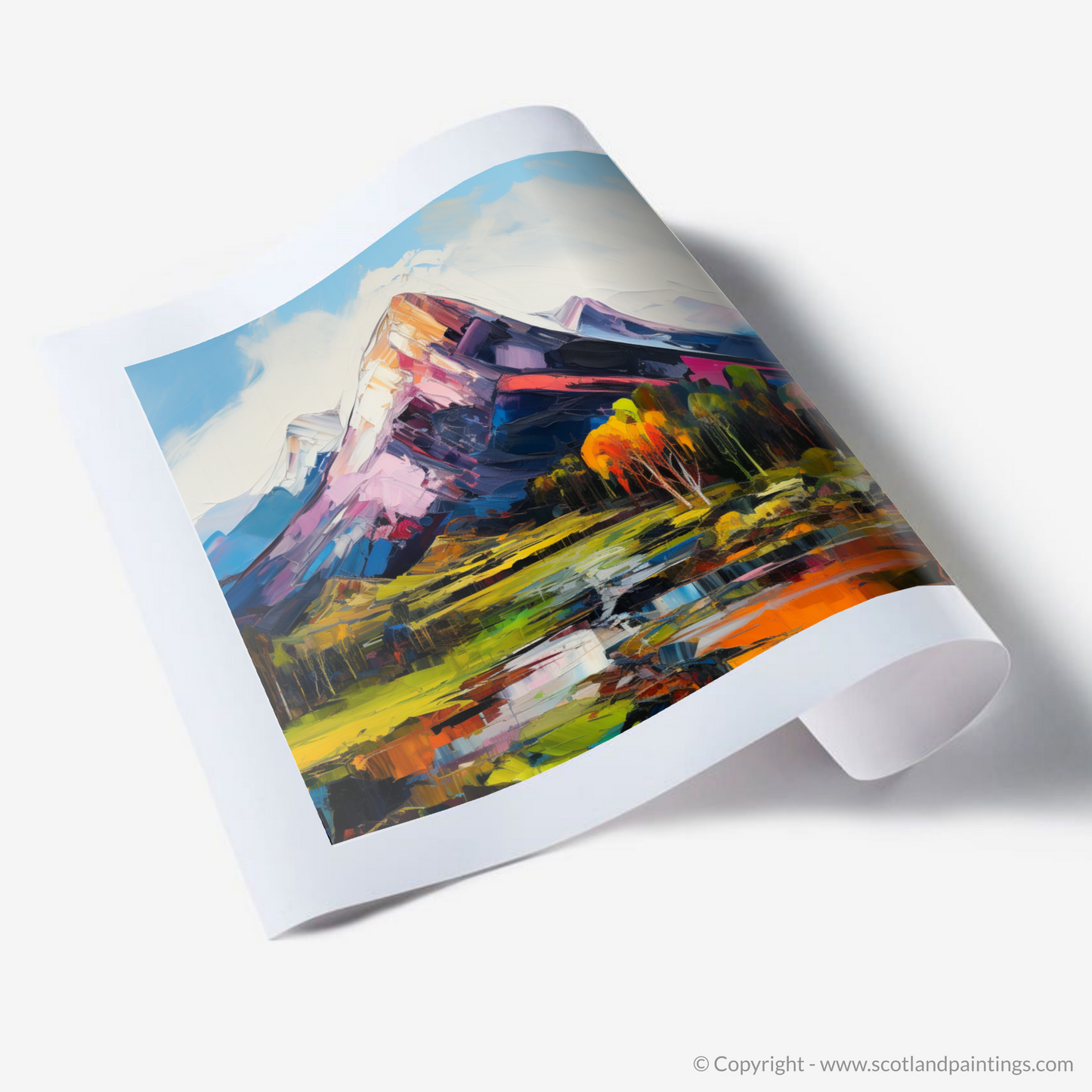 Art Print of Ben Lomond