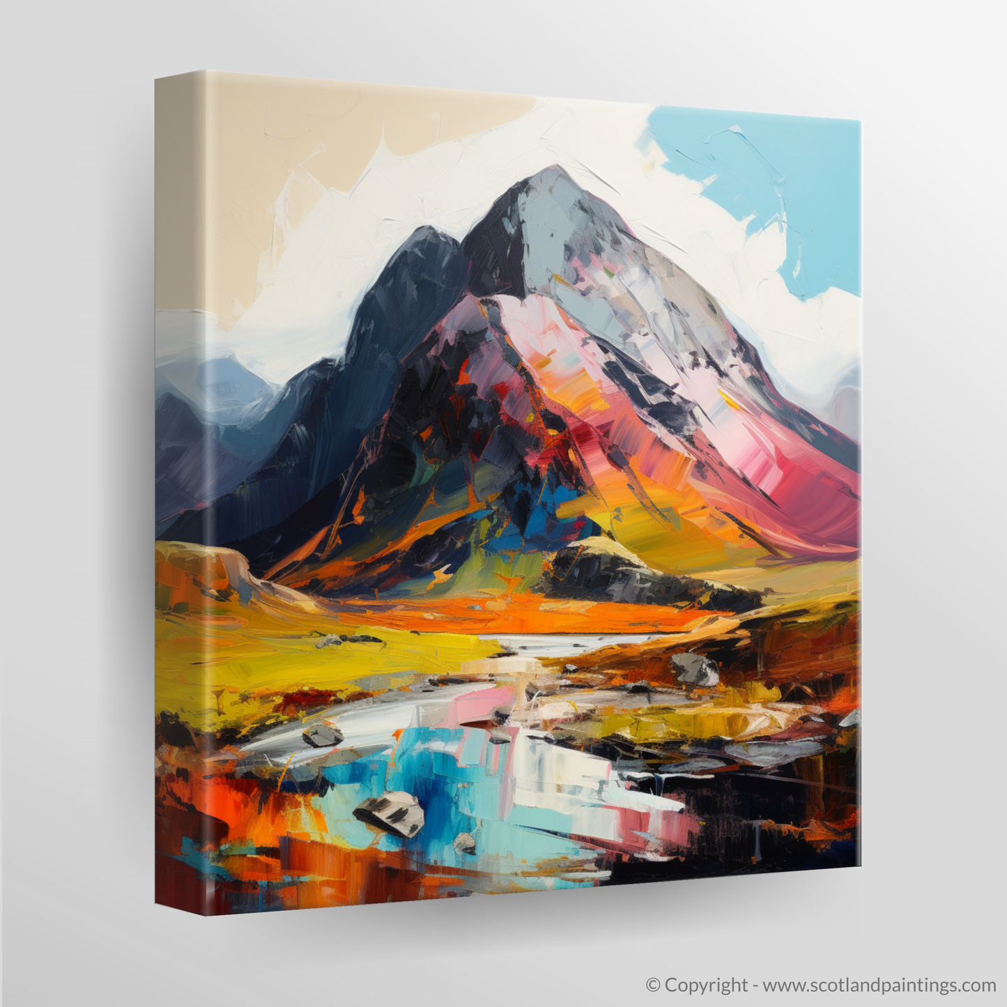 Canvas Print of Sgurr Dearg, Highlands