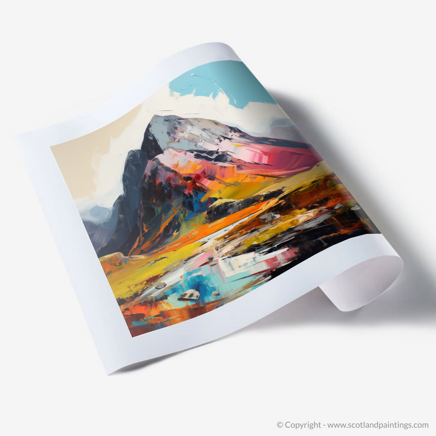 Art Print of Sgurr Dearg, Highlands