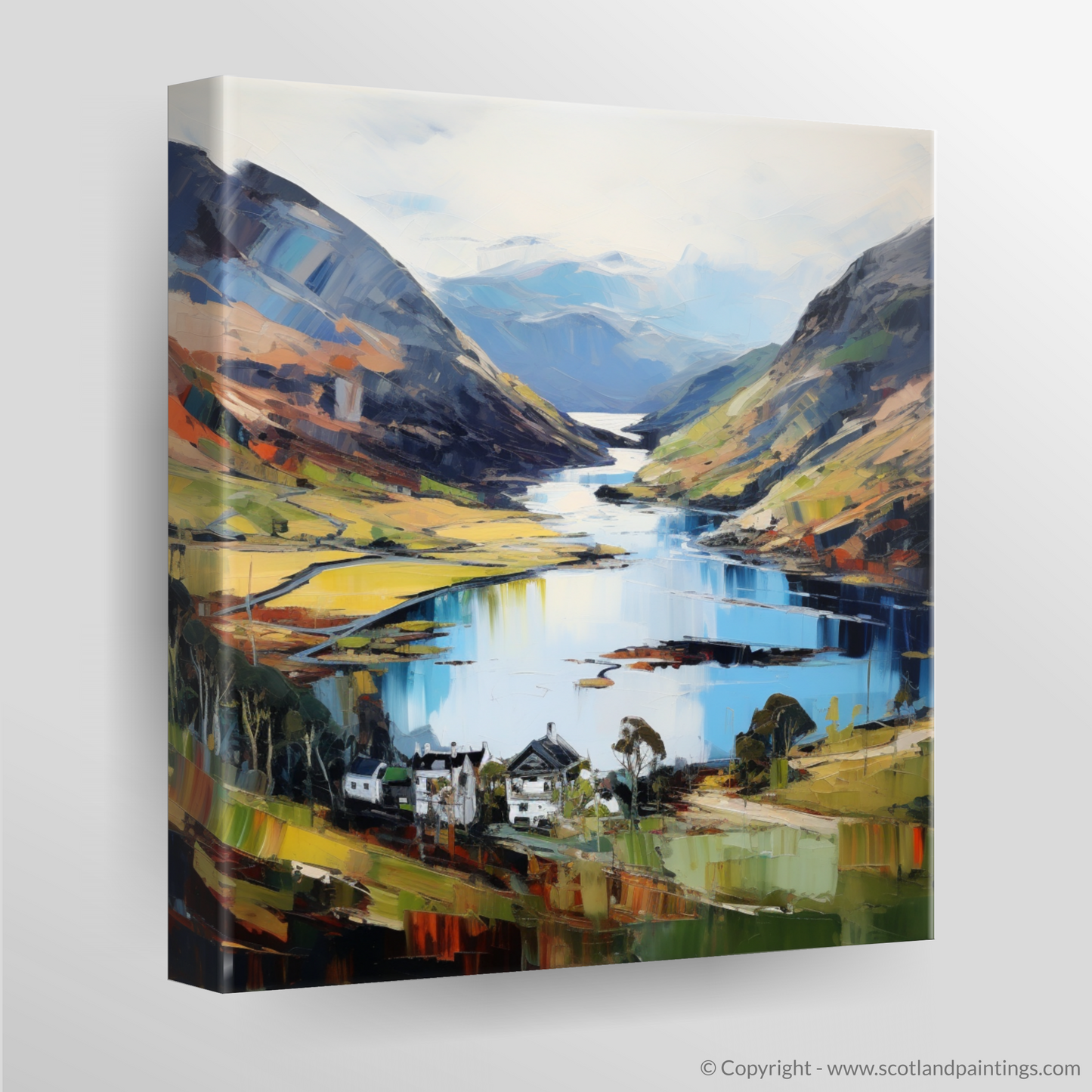 Canvas Print of Glenfinnan, Highlands