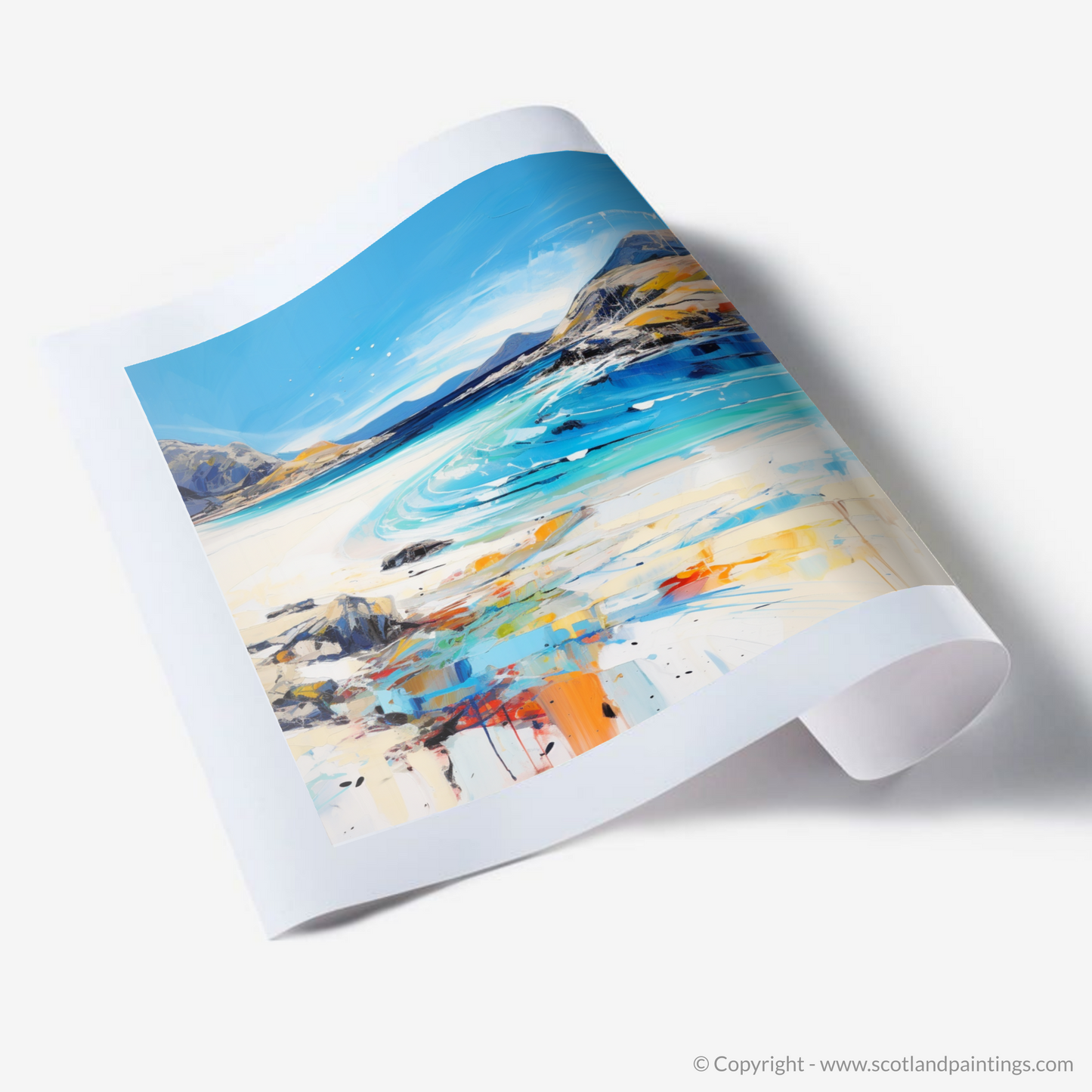 Art Print of Seilebost Beach, Isle of Harris