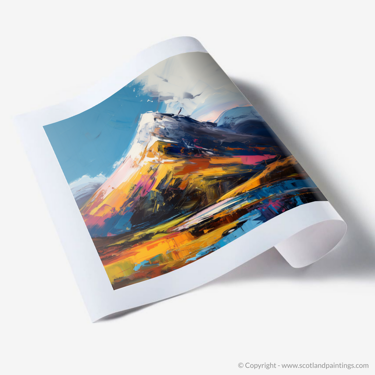 Art Print of Meall Garbh (Ben Lawers)