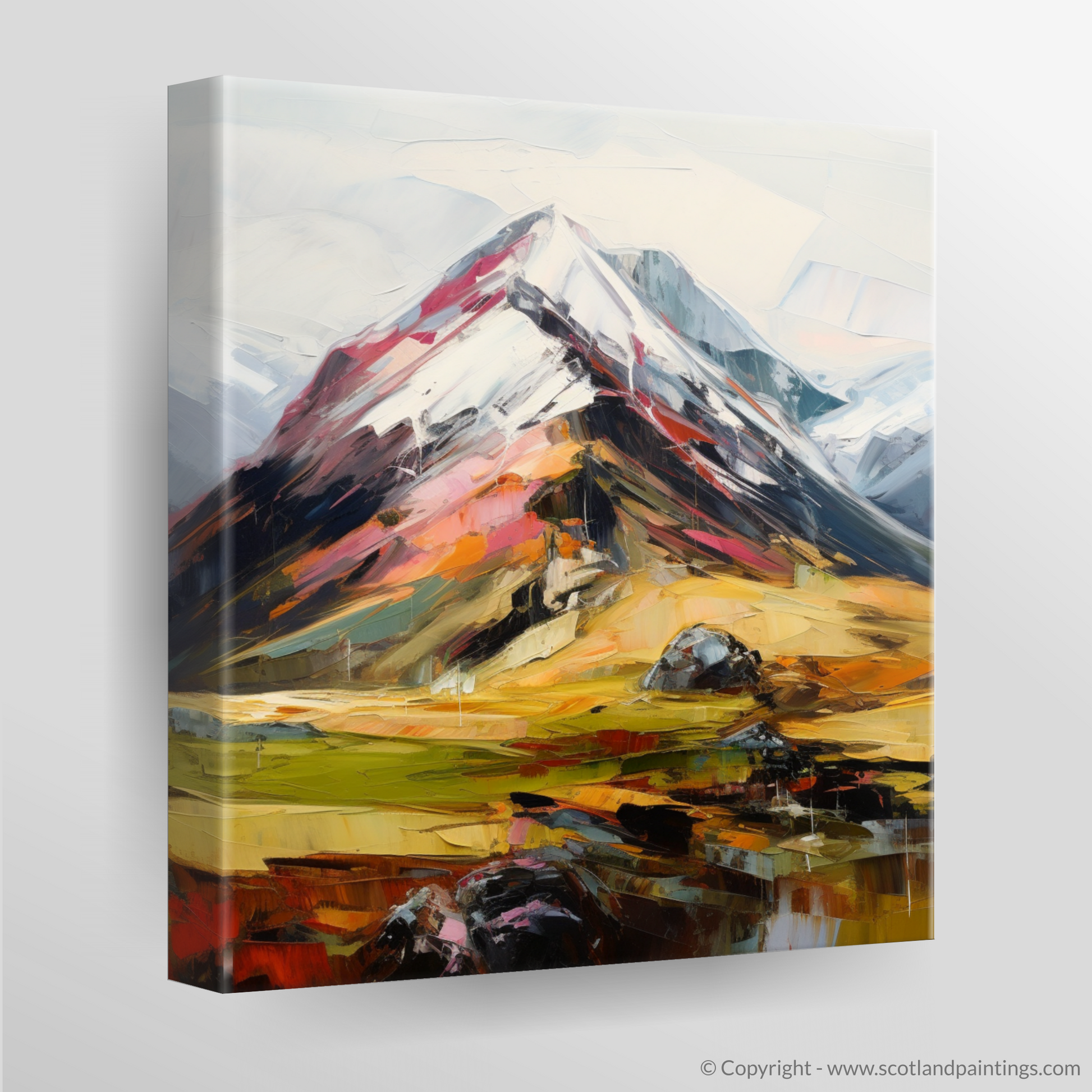 Canvas Print of Meall Garbh (Ben Lawers)