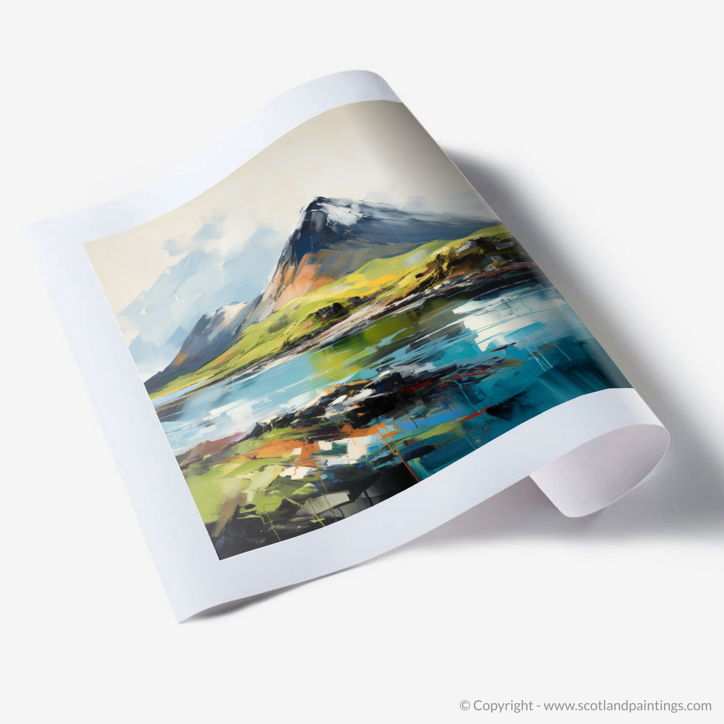 Art Print of Ben More, Isle of Mull