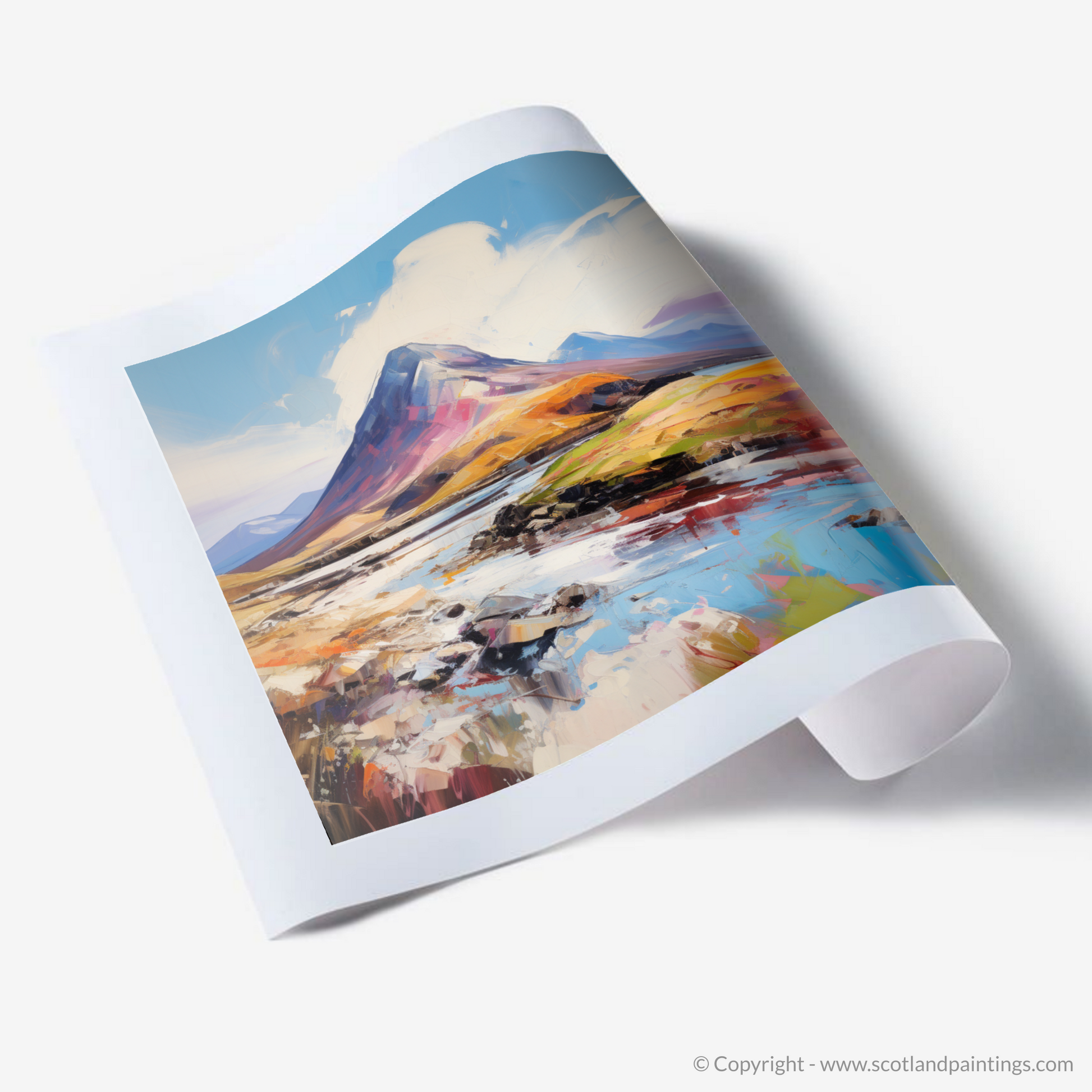 Art Print of Ben More, Isle of Mull