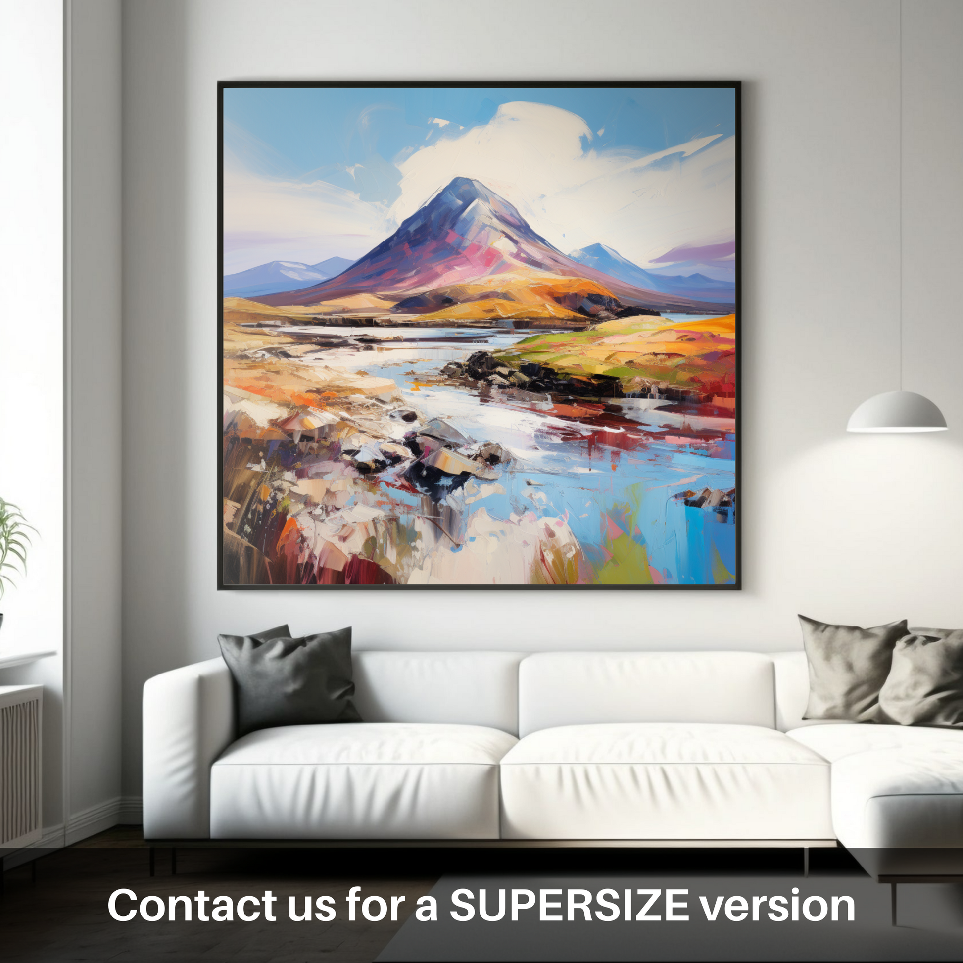 Huge supersize print of Ben More, Isle of Mull