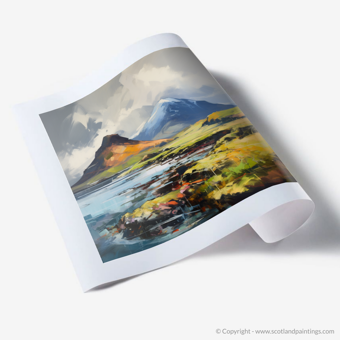 Art Print of Ben More, Isle of Mull