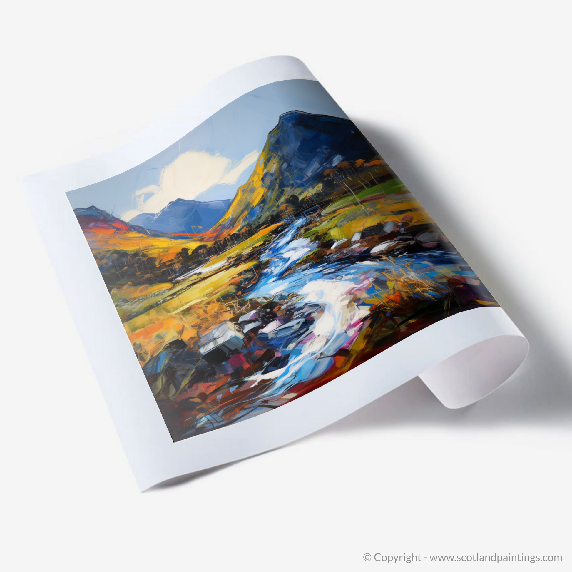 Art Print of Glen Esk, Angus