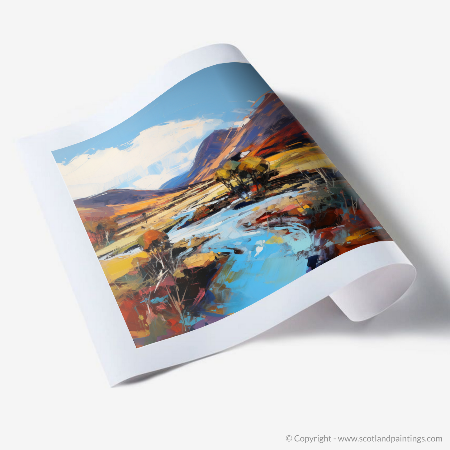 Art Print of Glen Esk, Angus