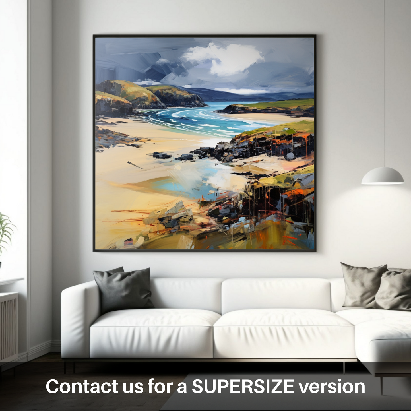 Huge supersize print of Balnakeil Bay, Durness, Sutherland