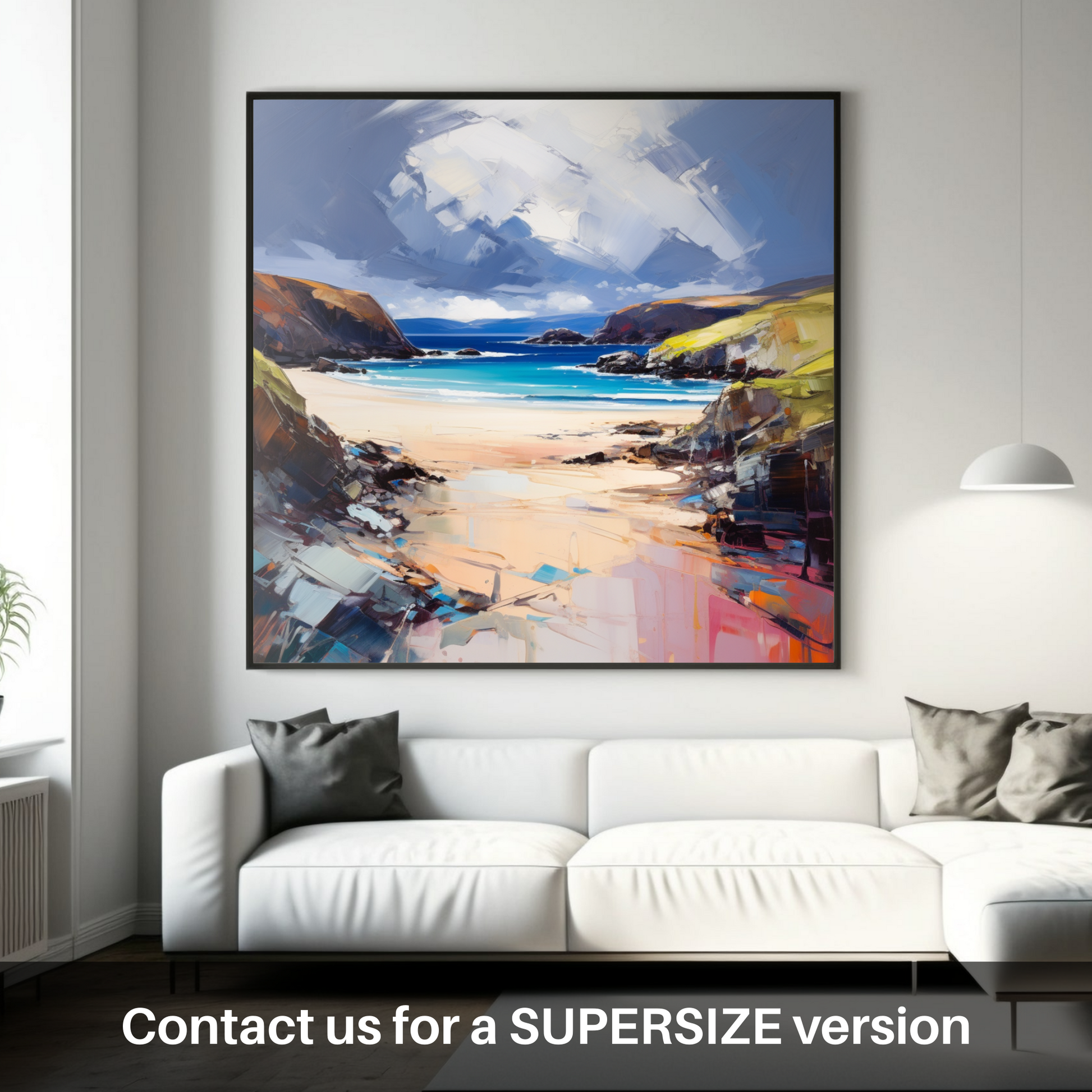 Huge supersize print of Balnakeil Bay, Durness, Sutherland