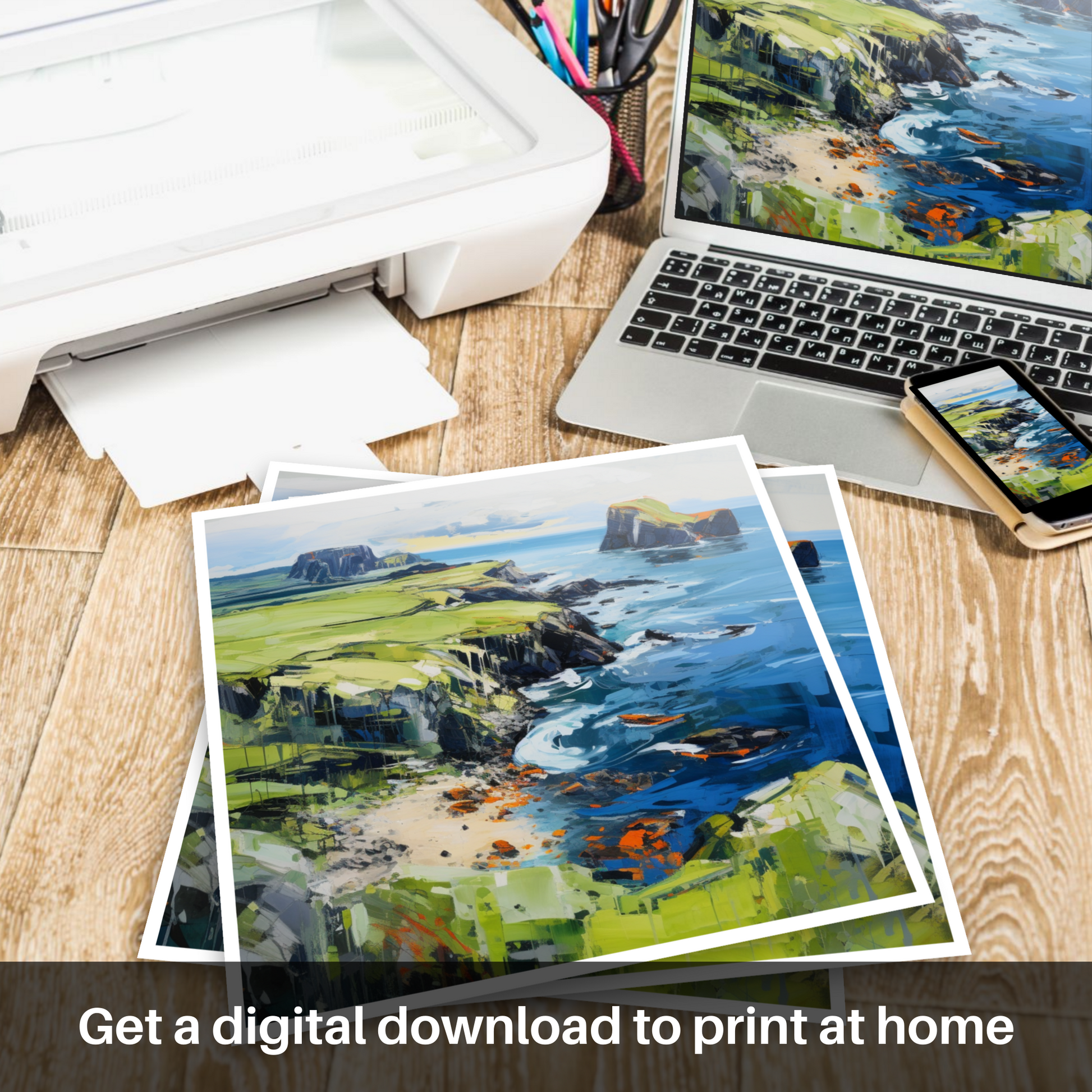 Downloadable and printable picture of Isle of Islay, Inner Hebrides