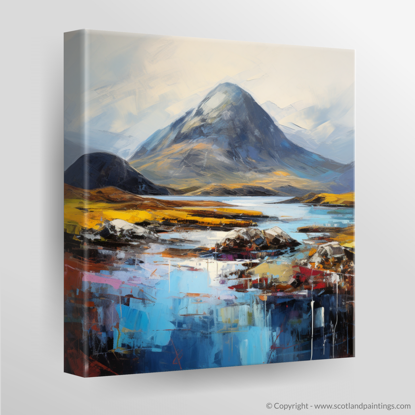 Canvas Print of Beinn Alligin, Wester Ross