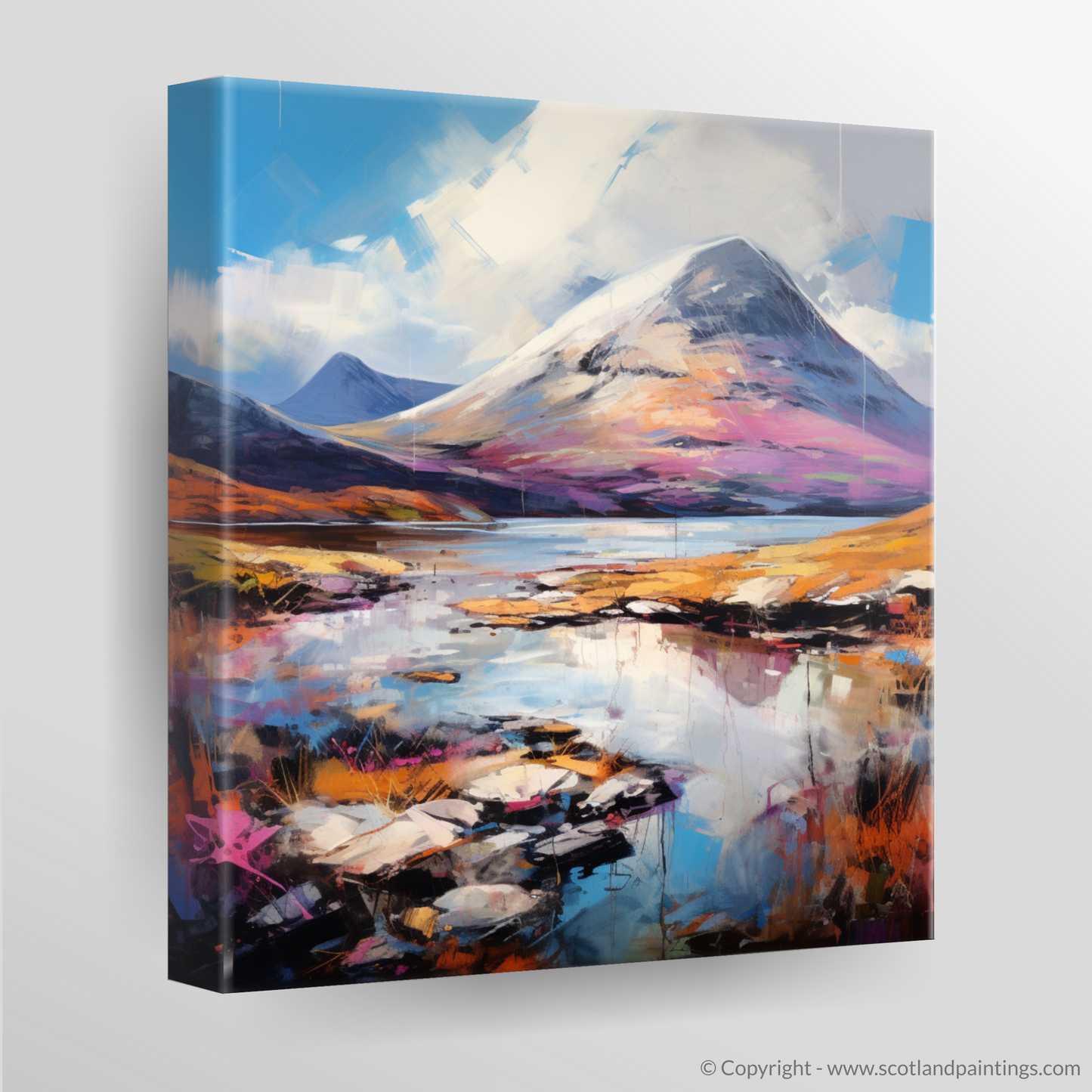 Canvas Print of Beinn Alligin, Wester Ross