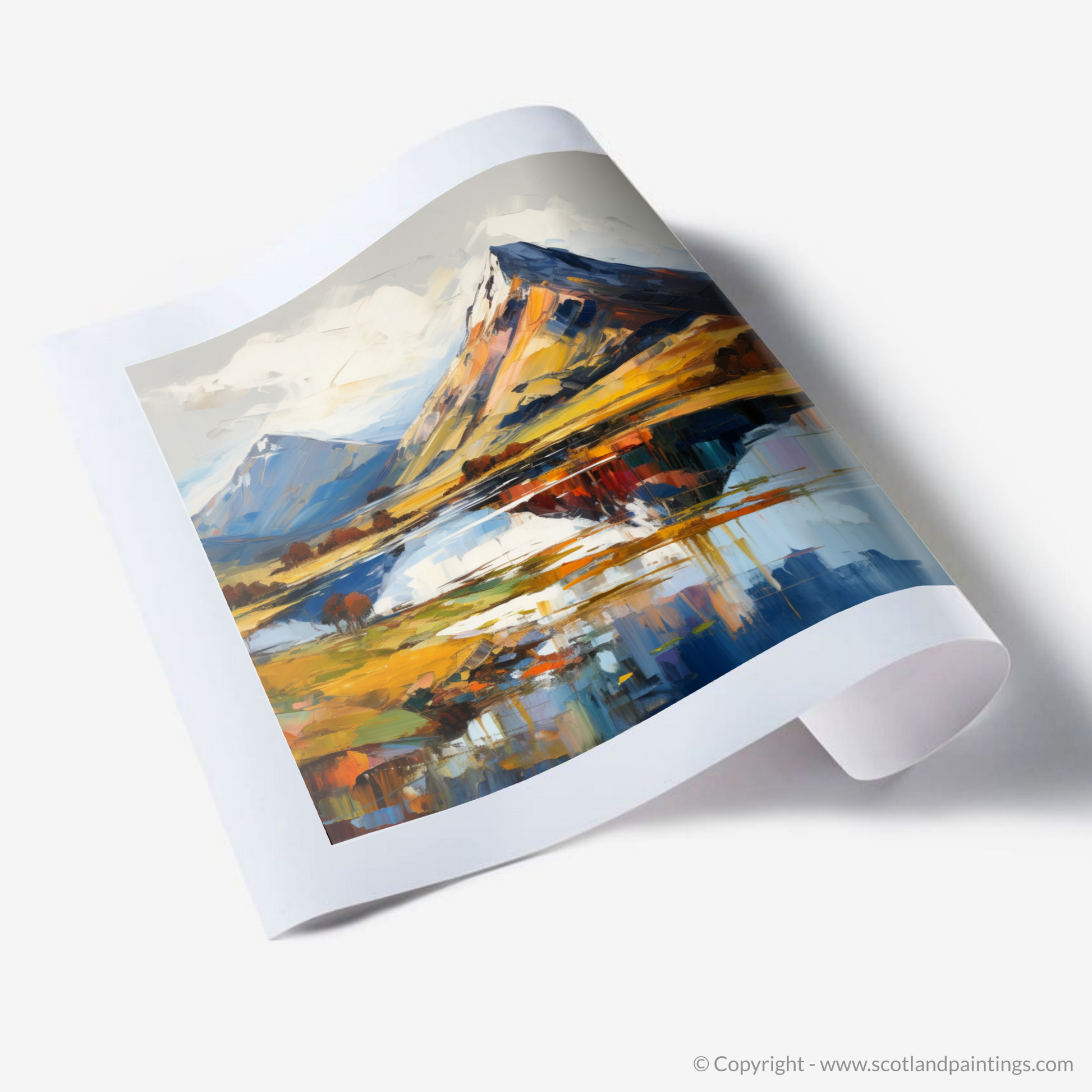 Art Print of Ben Vorlich (Loch Lomond)