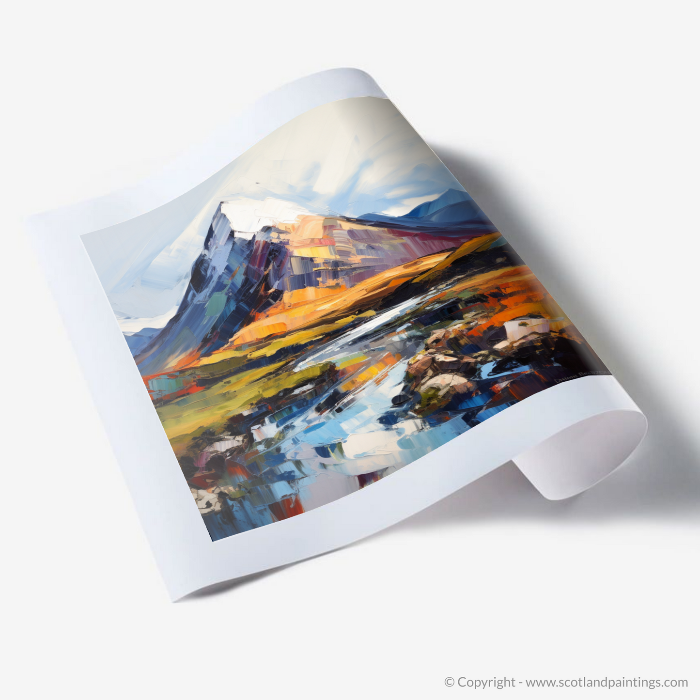 Art Print of Beinn a' Chròin