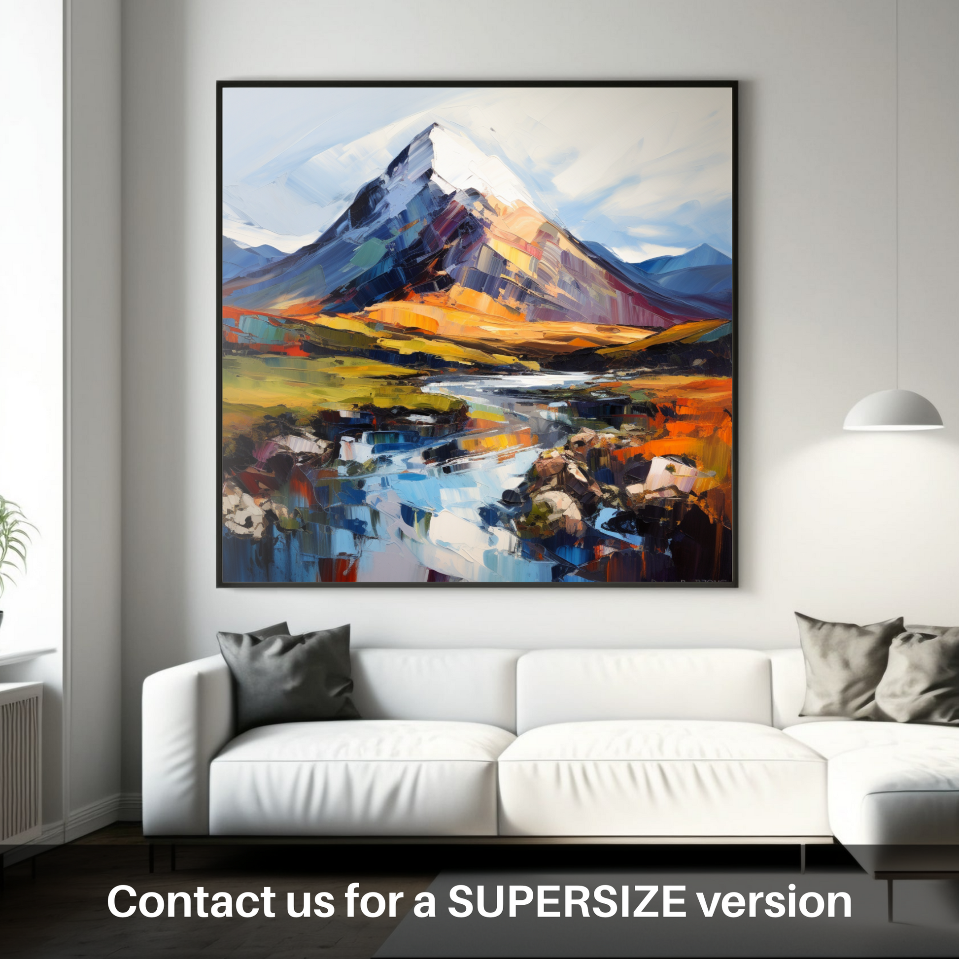 Huge supersize print of Beinn a' Chròin