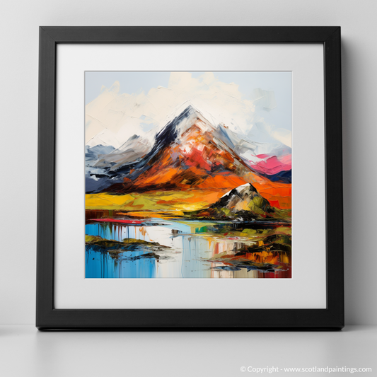 Art Print of Beinn a' Chròin with a black frame