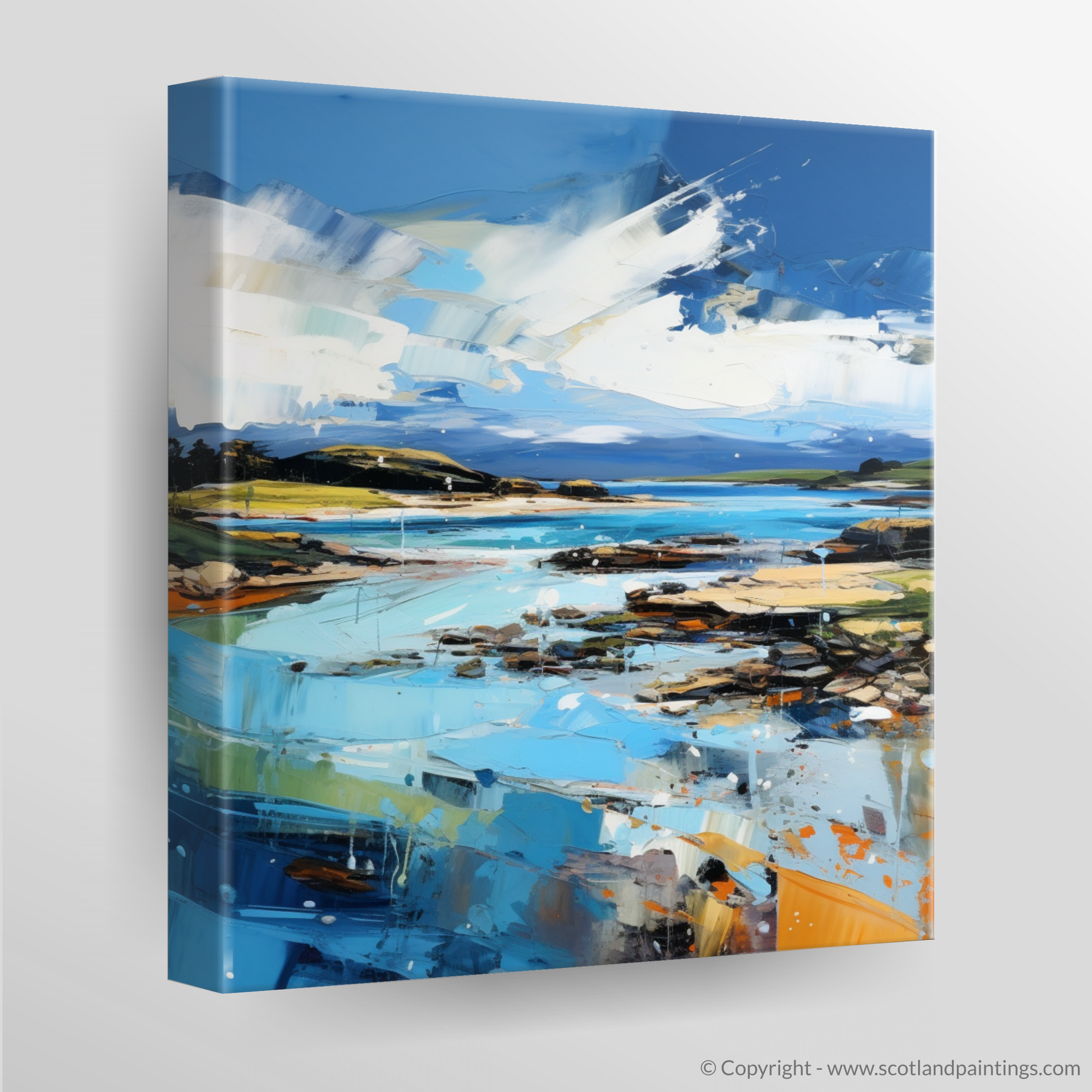 Canvas Print of Largo Bay, Fife