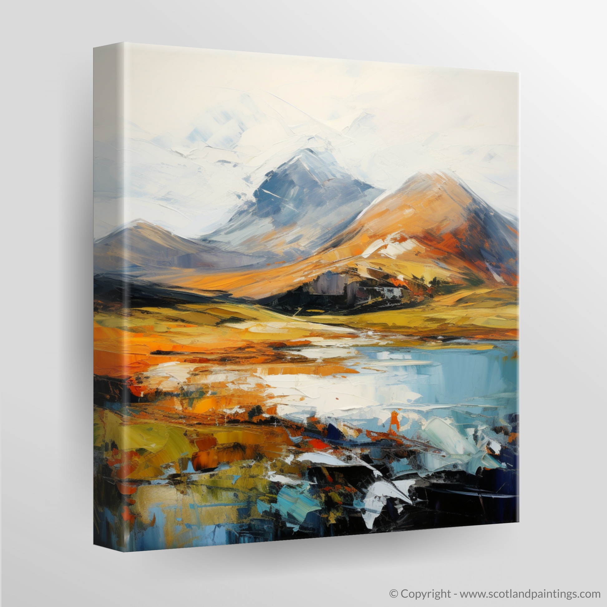 Canvas Print of Beinn Alligin, Wester Ross