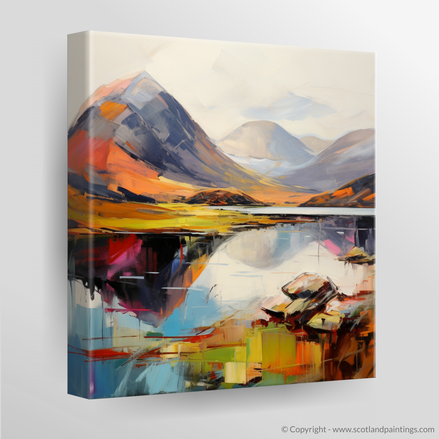 Canvas Print of Beinn Alligin, Wester Ross