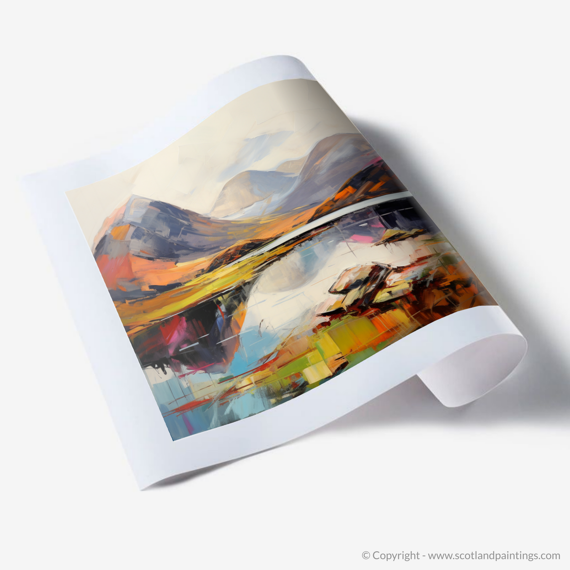 Art Print of Beinn Alligin, Wester Ross