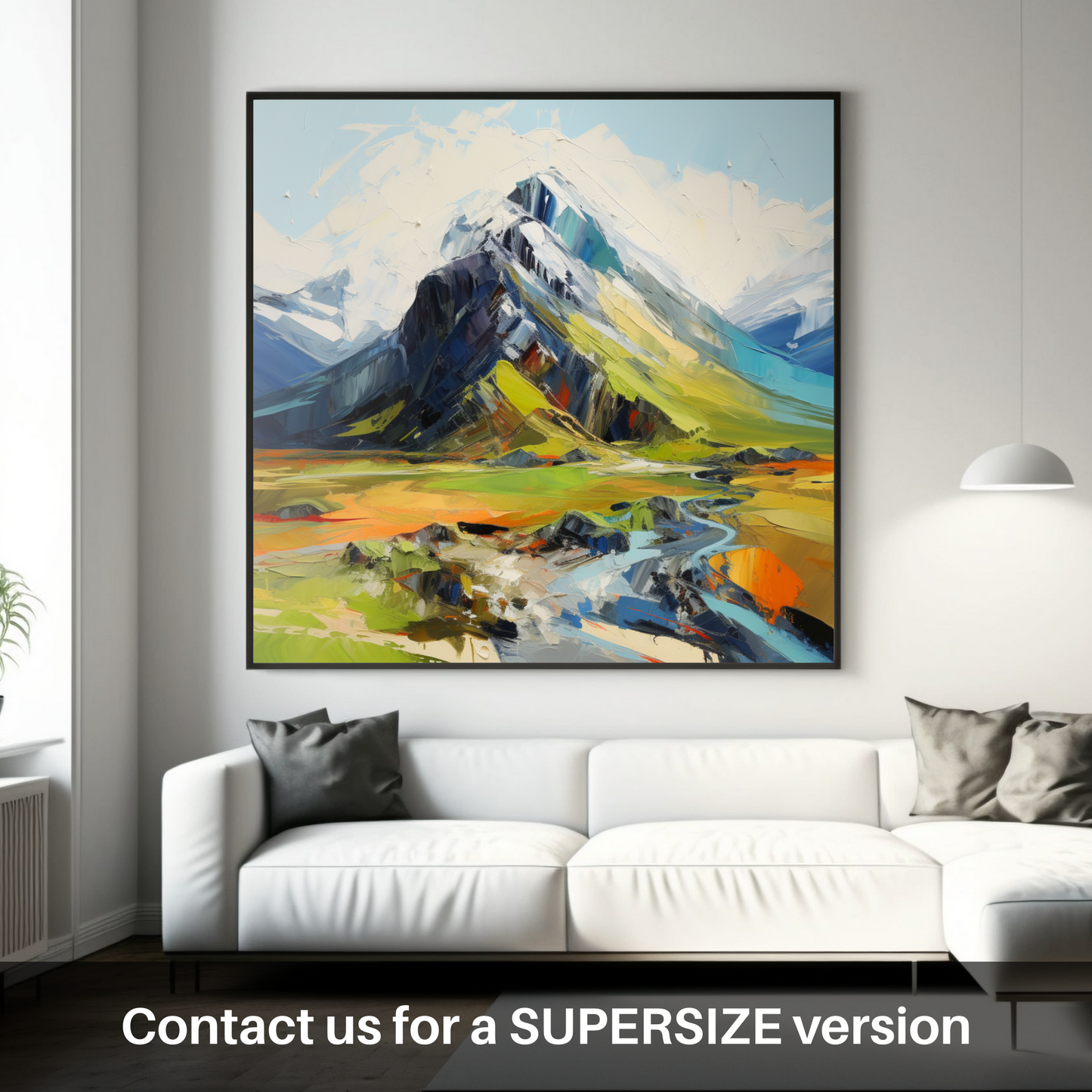 Huge supersize print of Beinn Ghlas