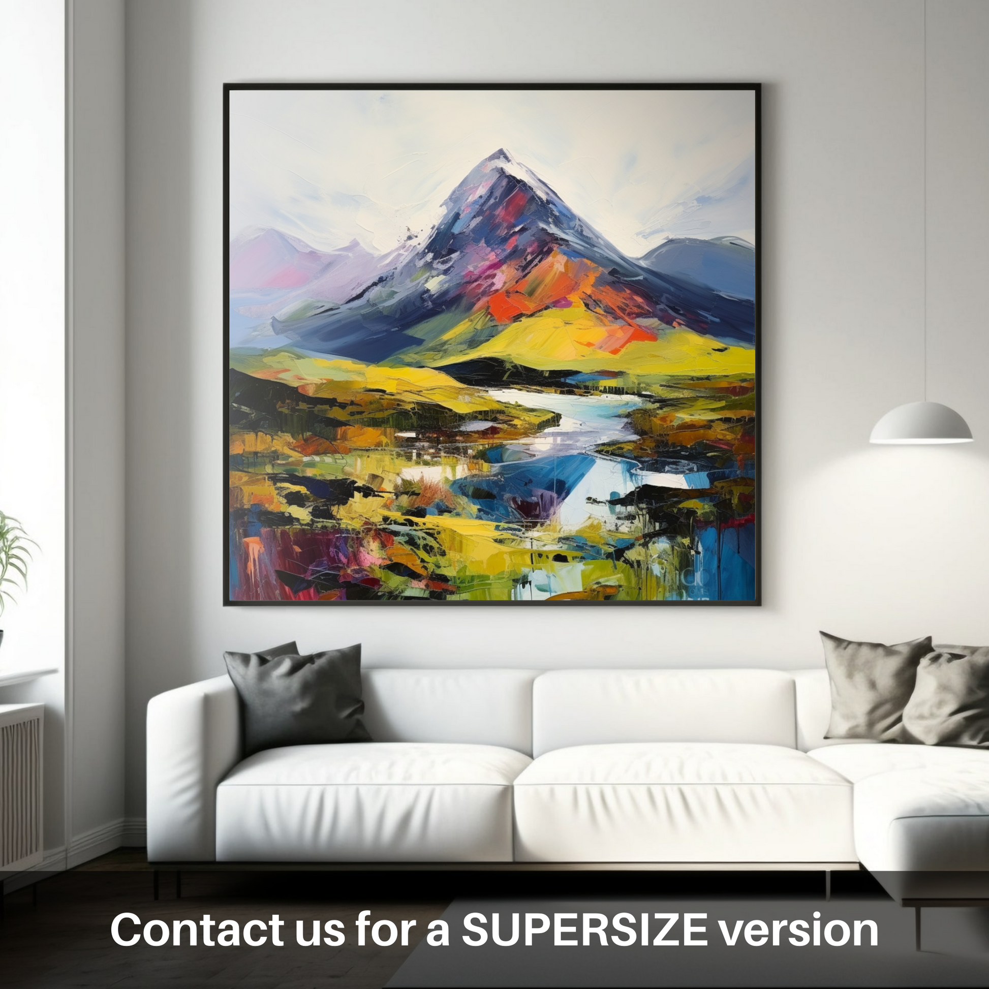 Huge supersize print of Beinn Ghlas