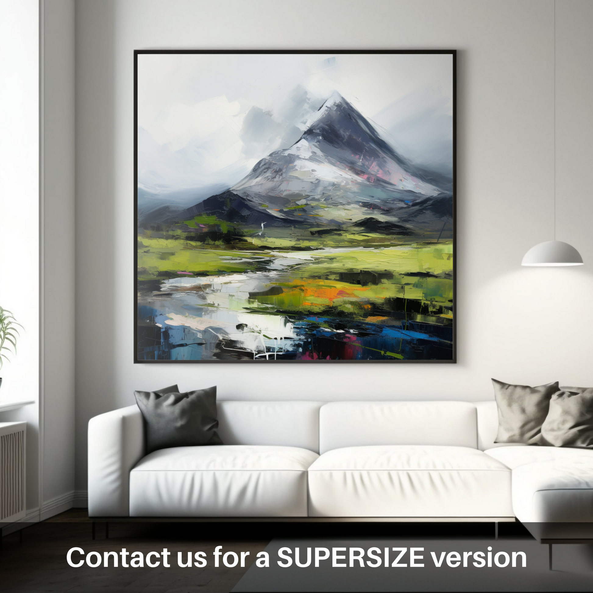 Huge supersize print of Beinn Ghlas