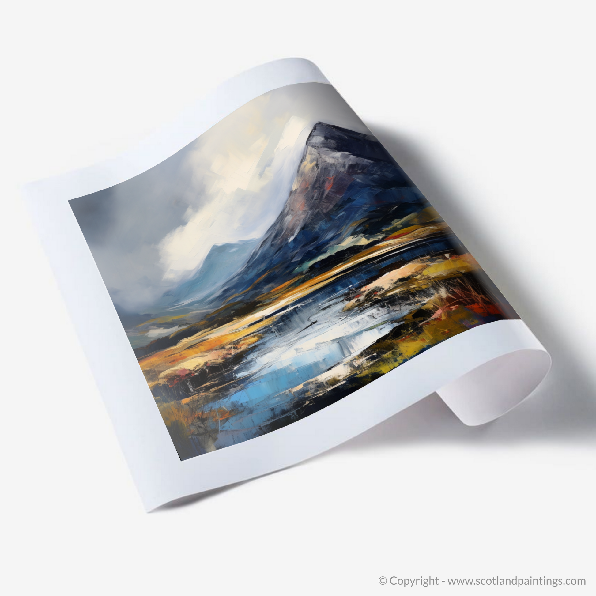 Art Print of Beinn Narnain