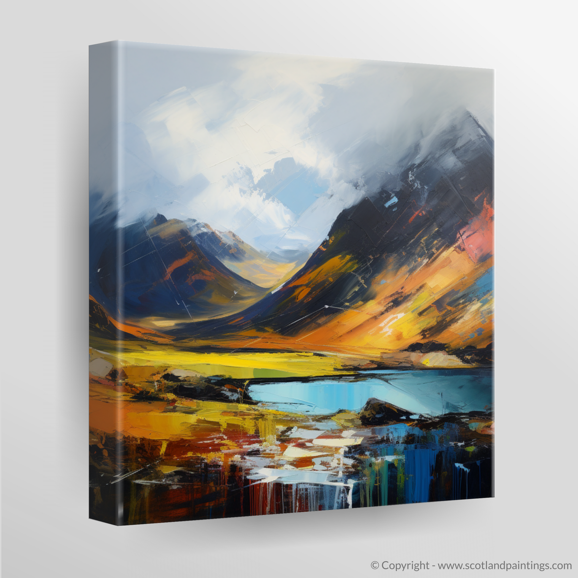 Canvas Print of Beinn Narnain