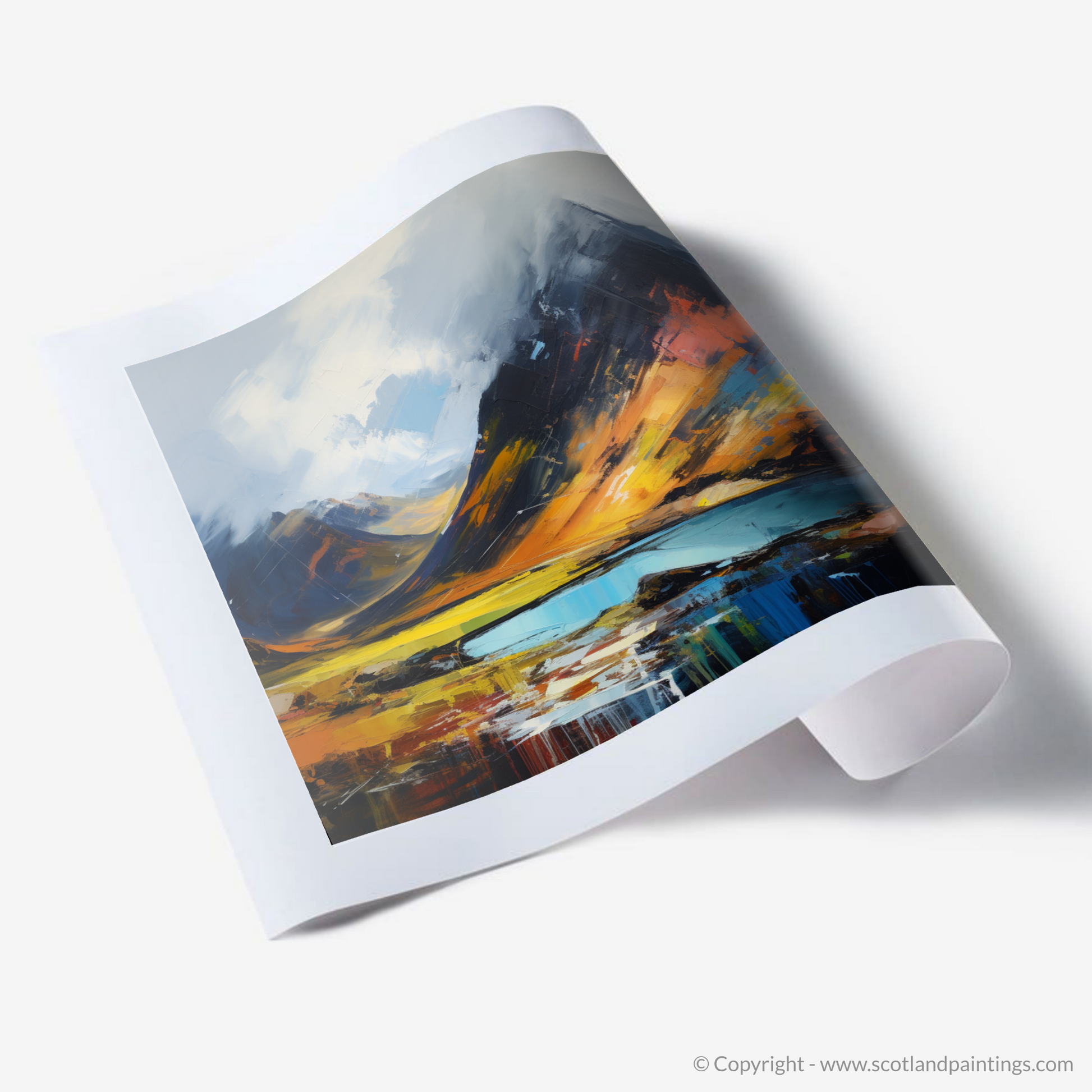 Art Print of Beinn Narnain