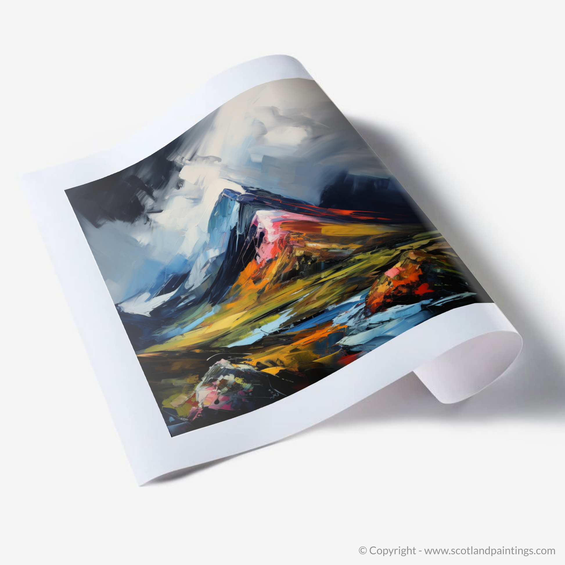 Art Print of Beinn Narnain