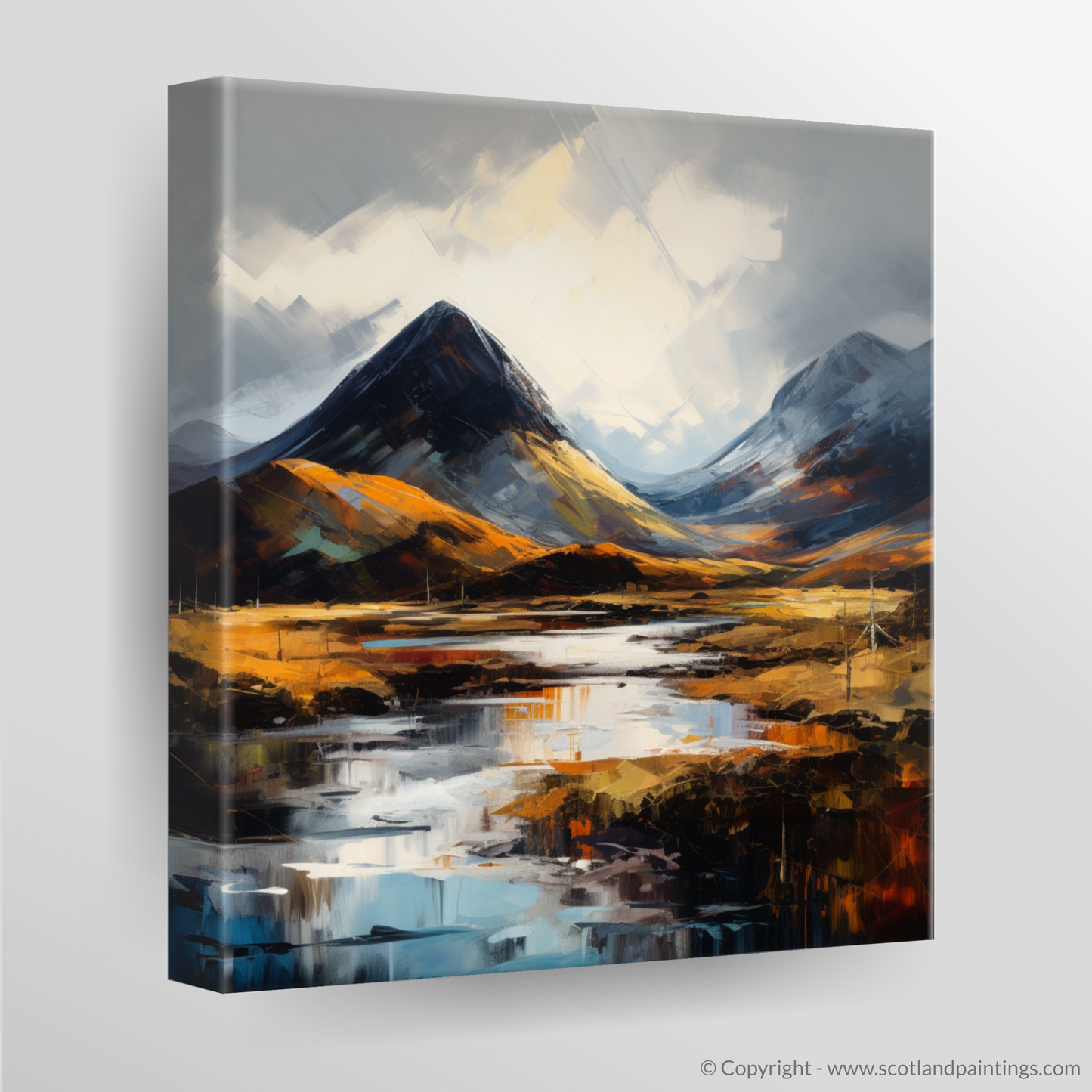 Canvas Print of Beinn Narnain