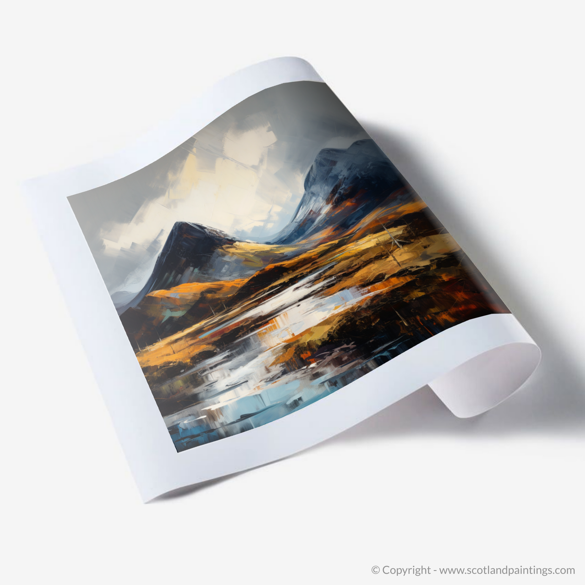 Art Print of Beinn Narnain