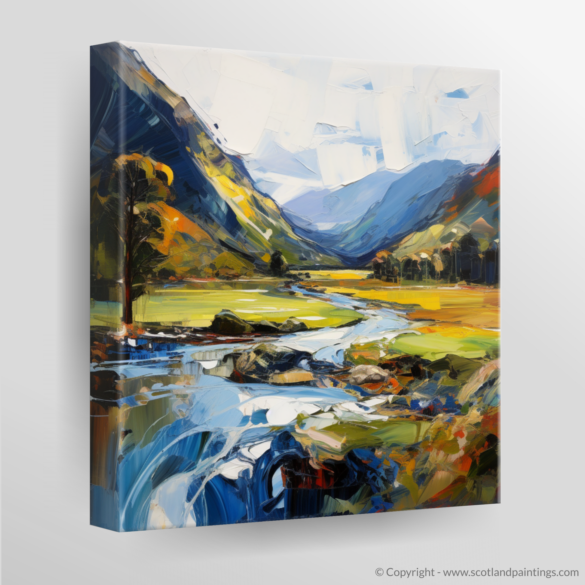 Canvas Print of Glen Lyon, Perthshire