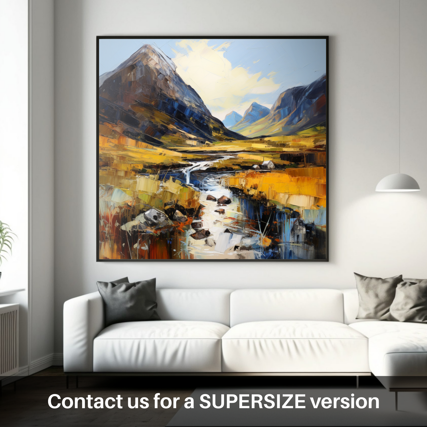 Huge supersize print of Cruach Àrdrain