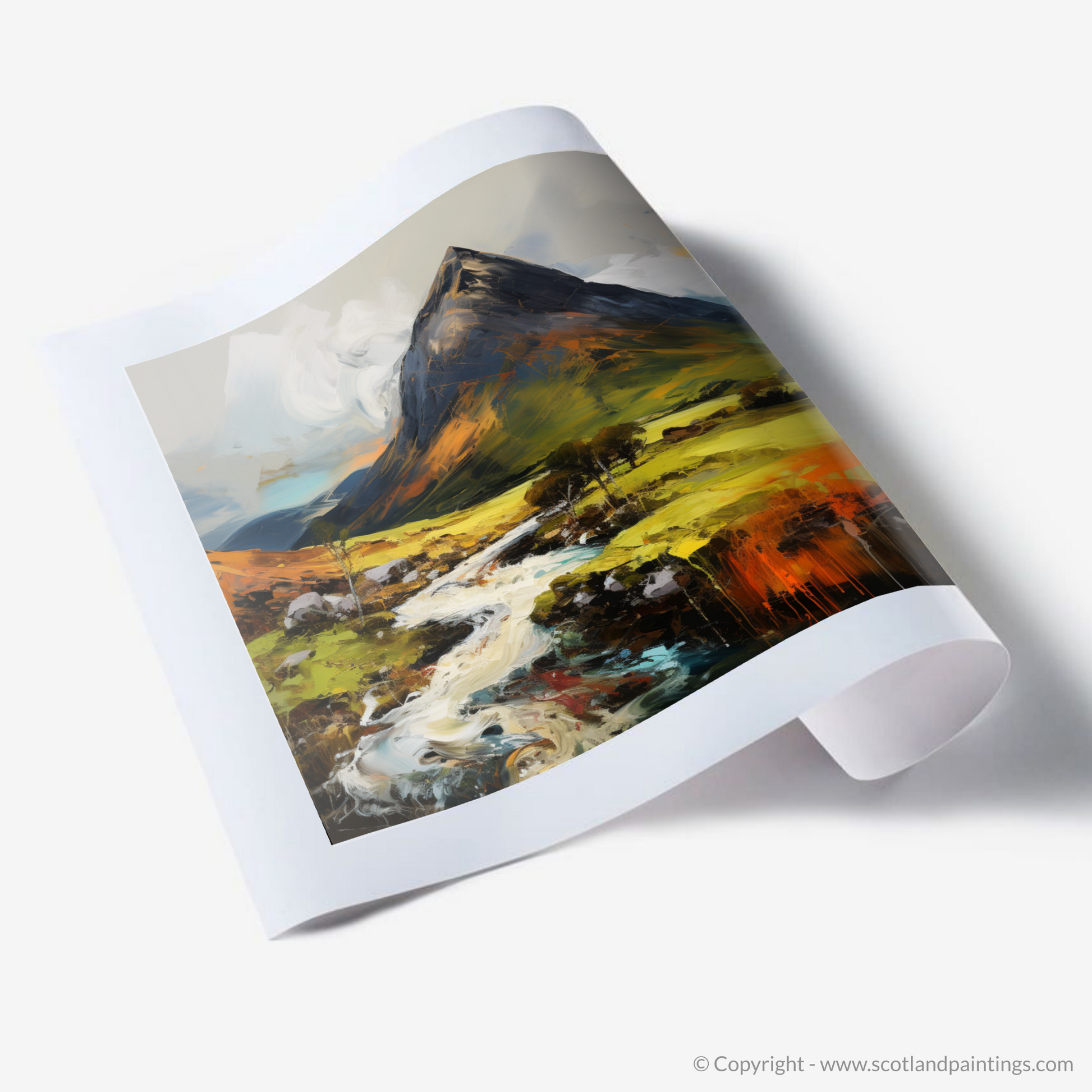 Art Print of Cruach Àrdrain