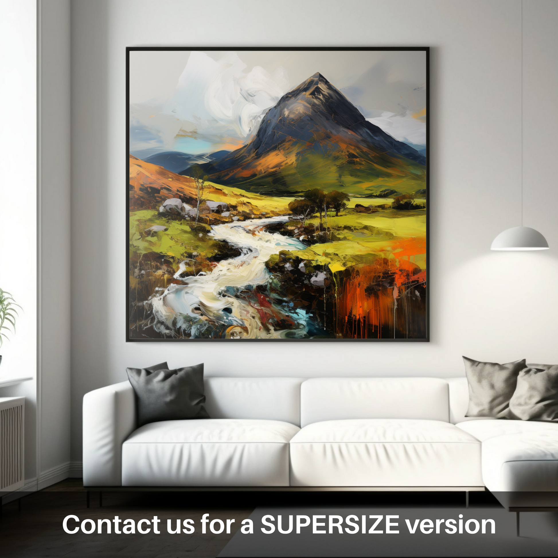 Huge supersize print of Cruach Àrdrain