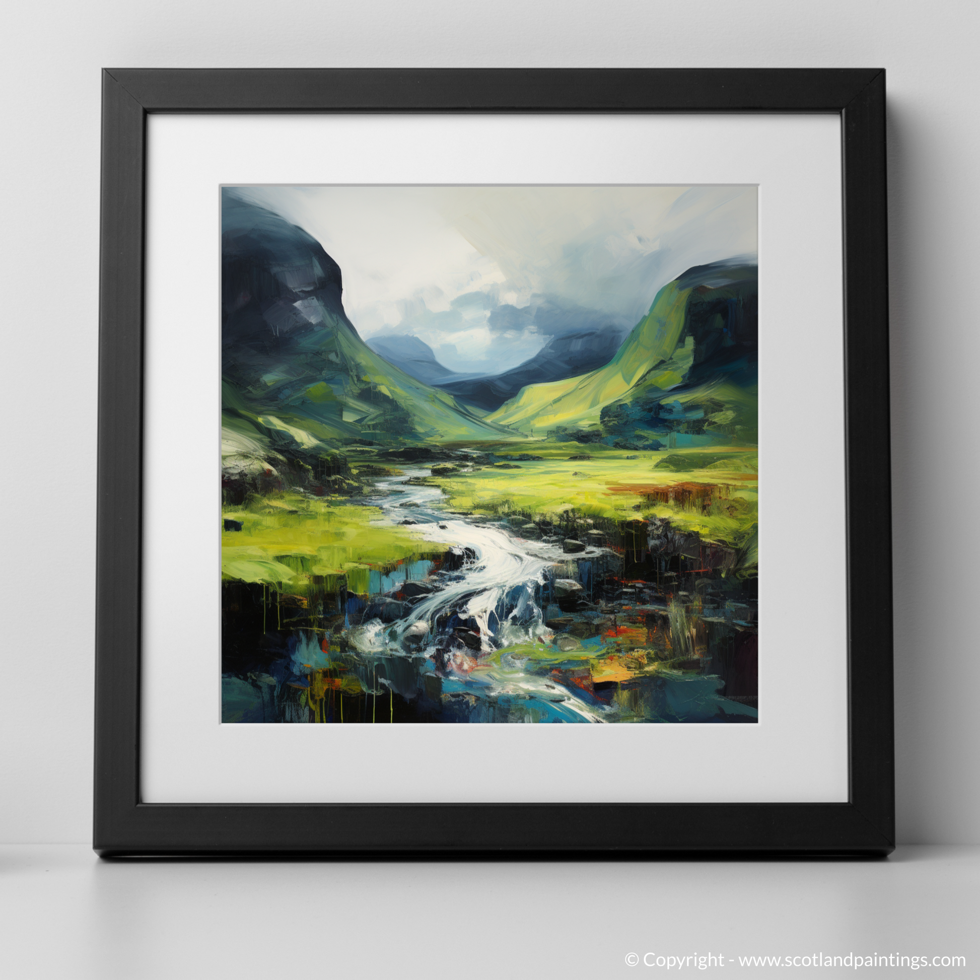 Art Print of Cruach Àrdrain with a black frame